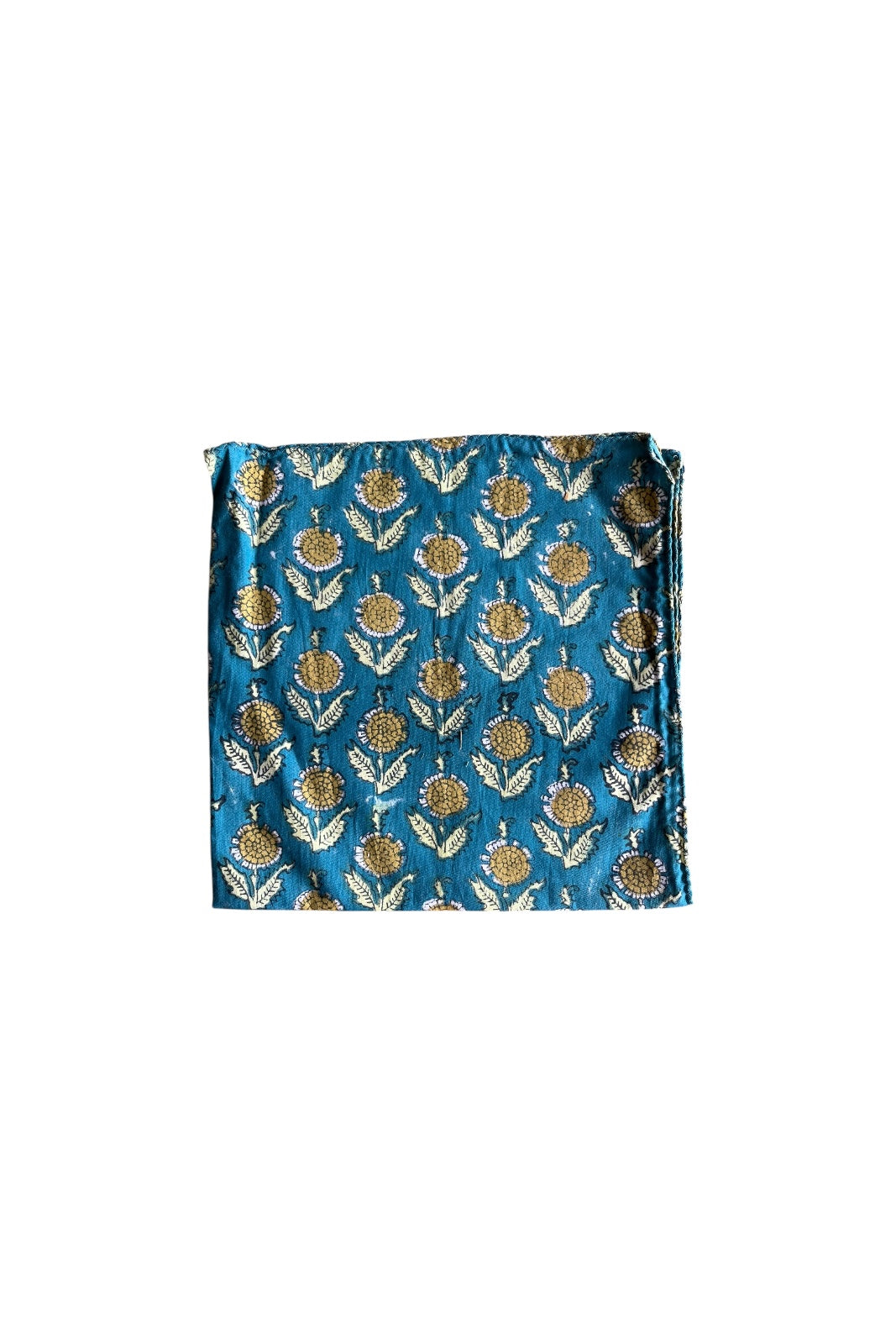 Lot de 4 serviettes de table BLEU CANARD