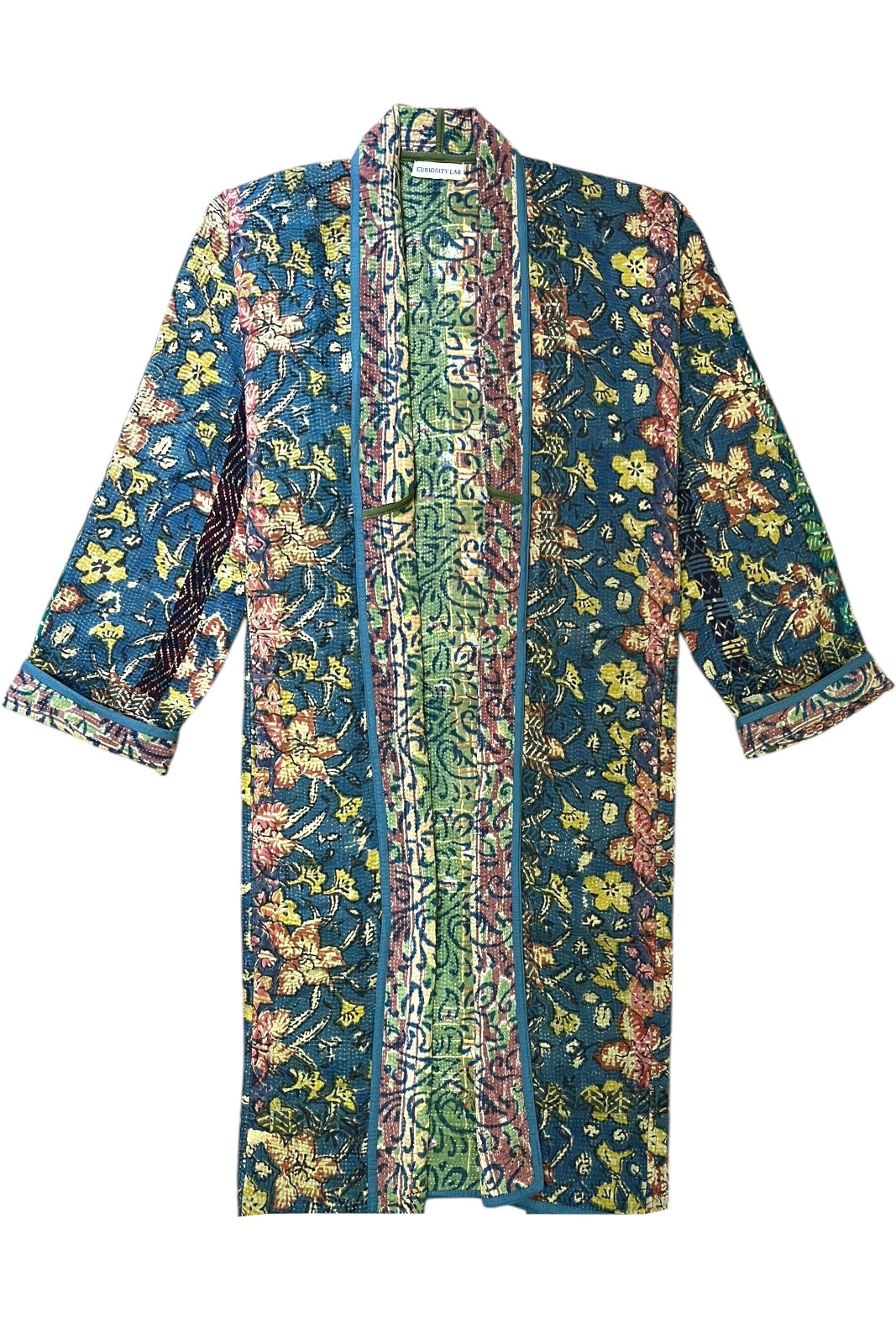 manteau reversible calcutta kantha