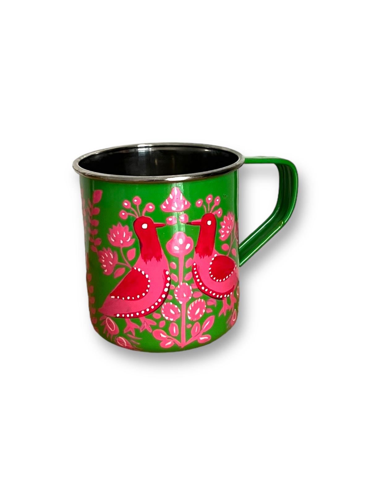 Mug Inox Srinagar PEACOCK VERT