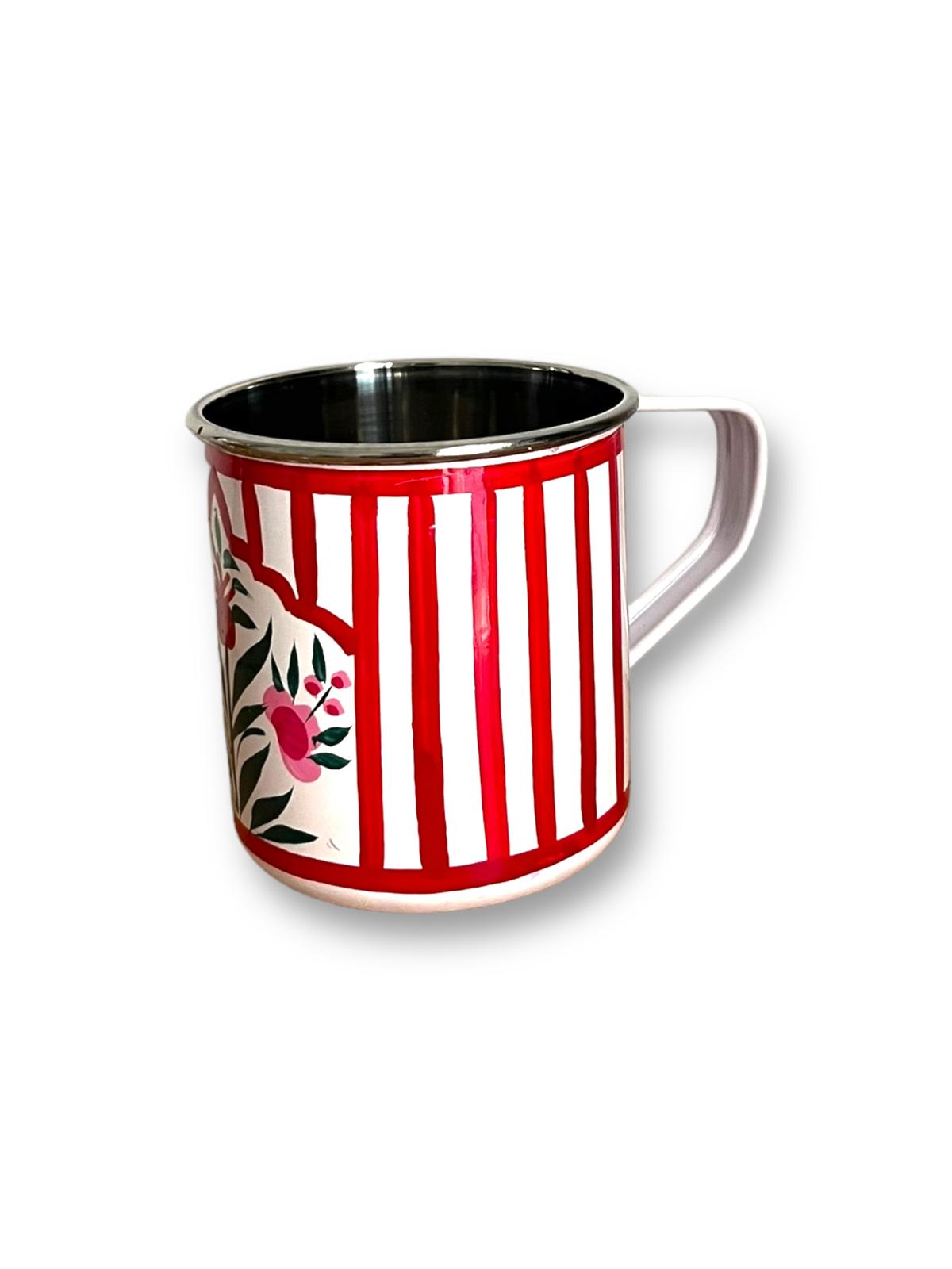 Mug Inox Srinagar STRIPES ROUGE