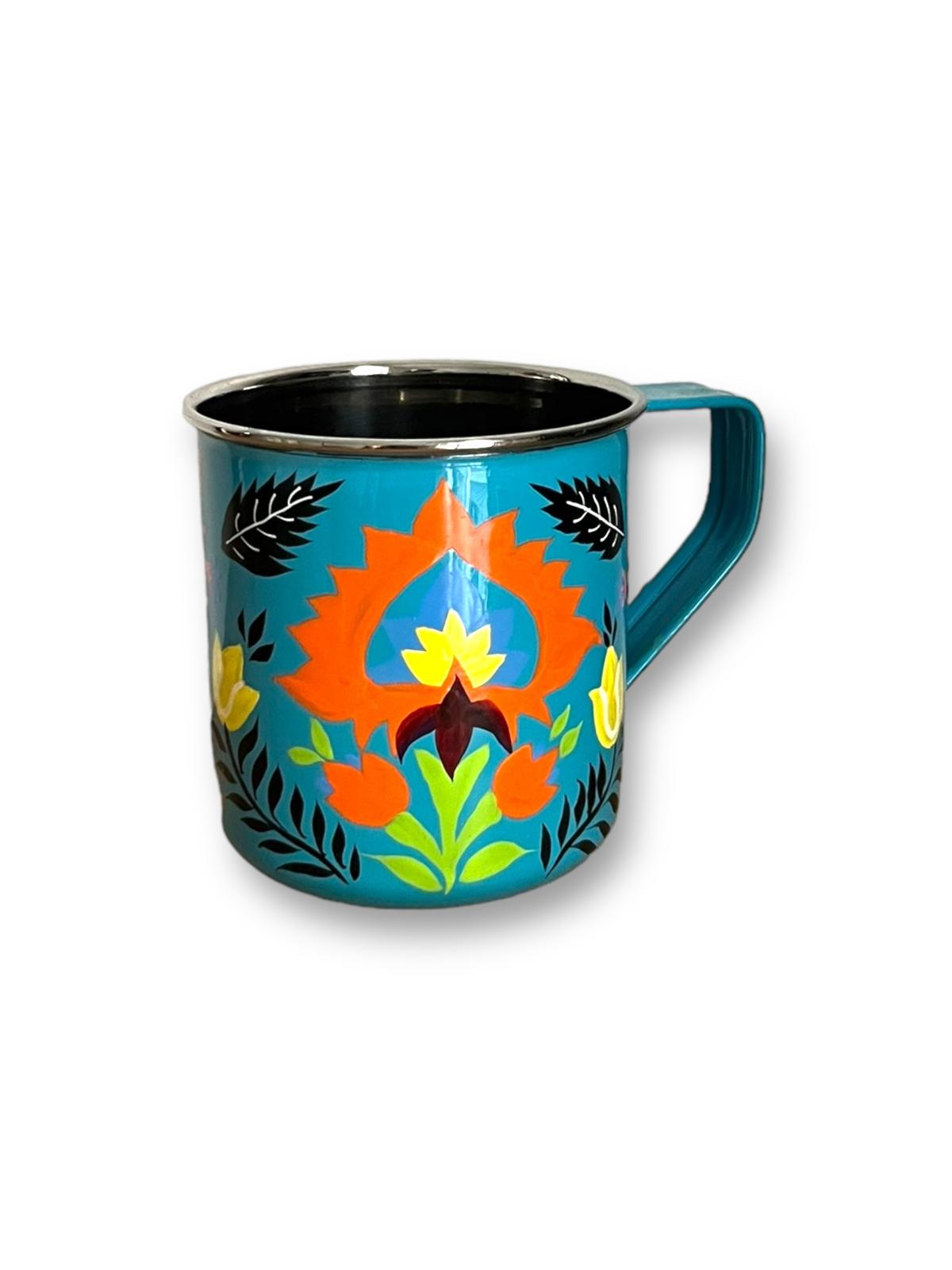 Mug Inox Srinagar SUZANI TURQUOISE