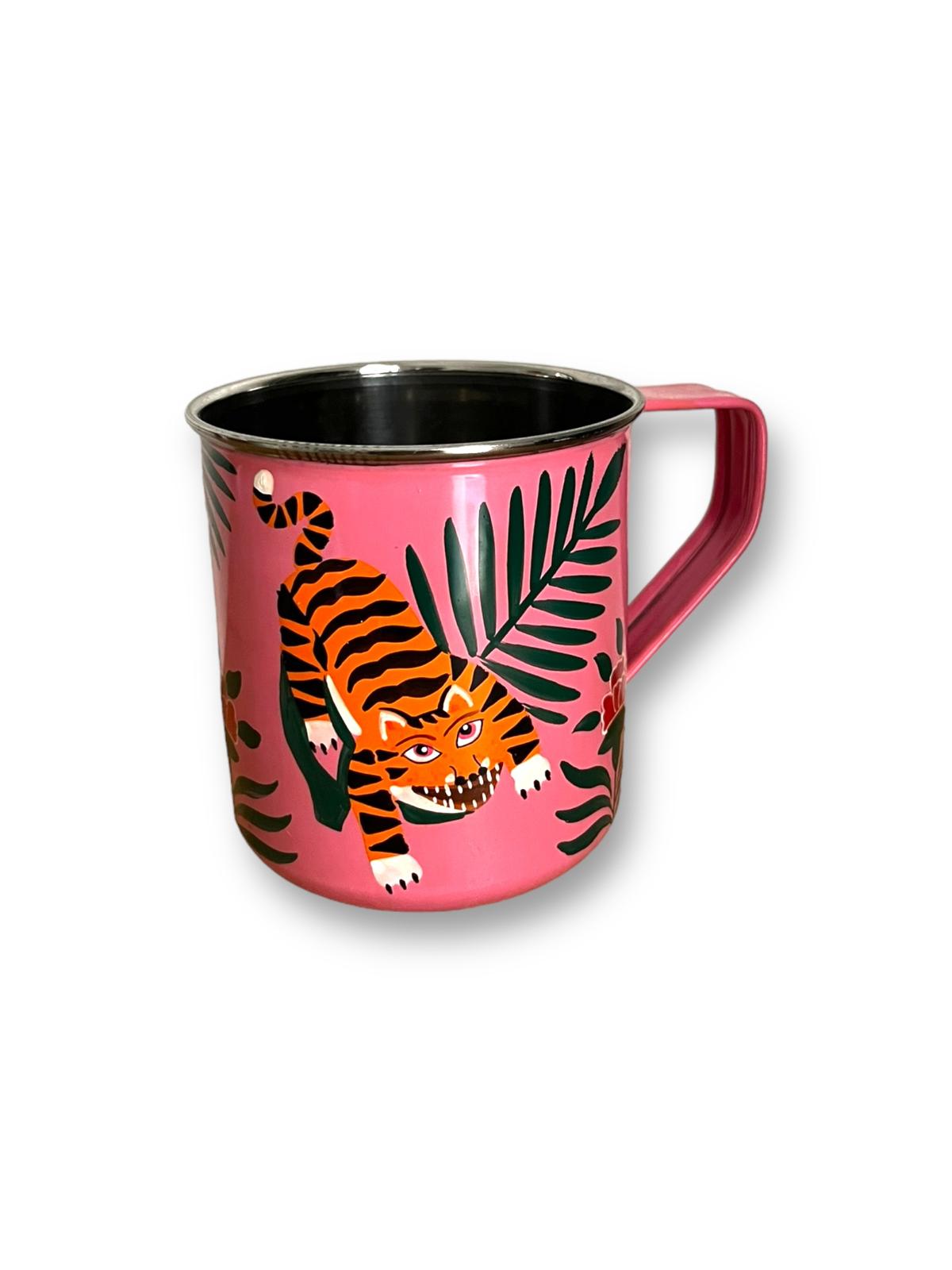 Mug Inox Srinagar TIGRE FUSCHIA