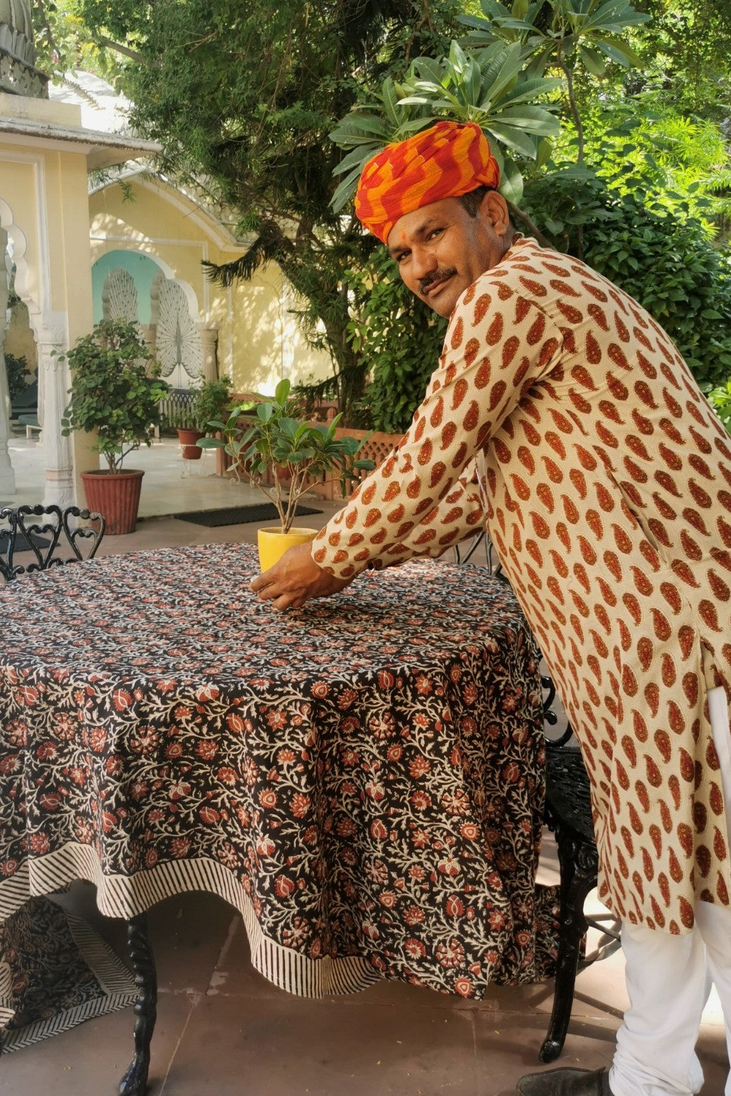 nappe khanaa coton indien