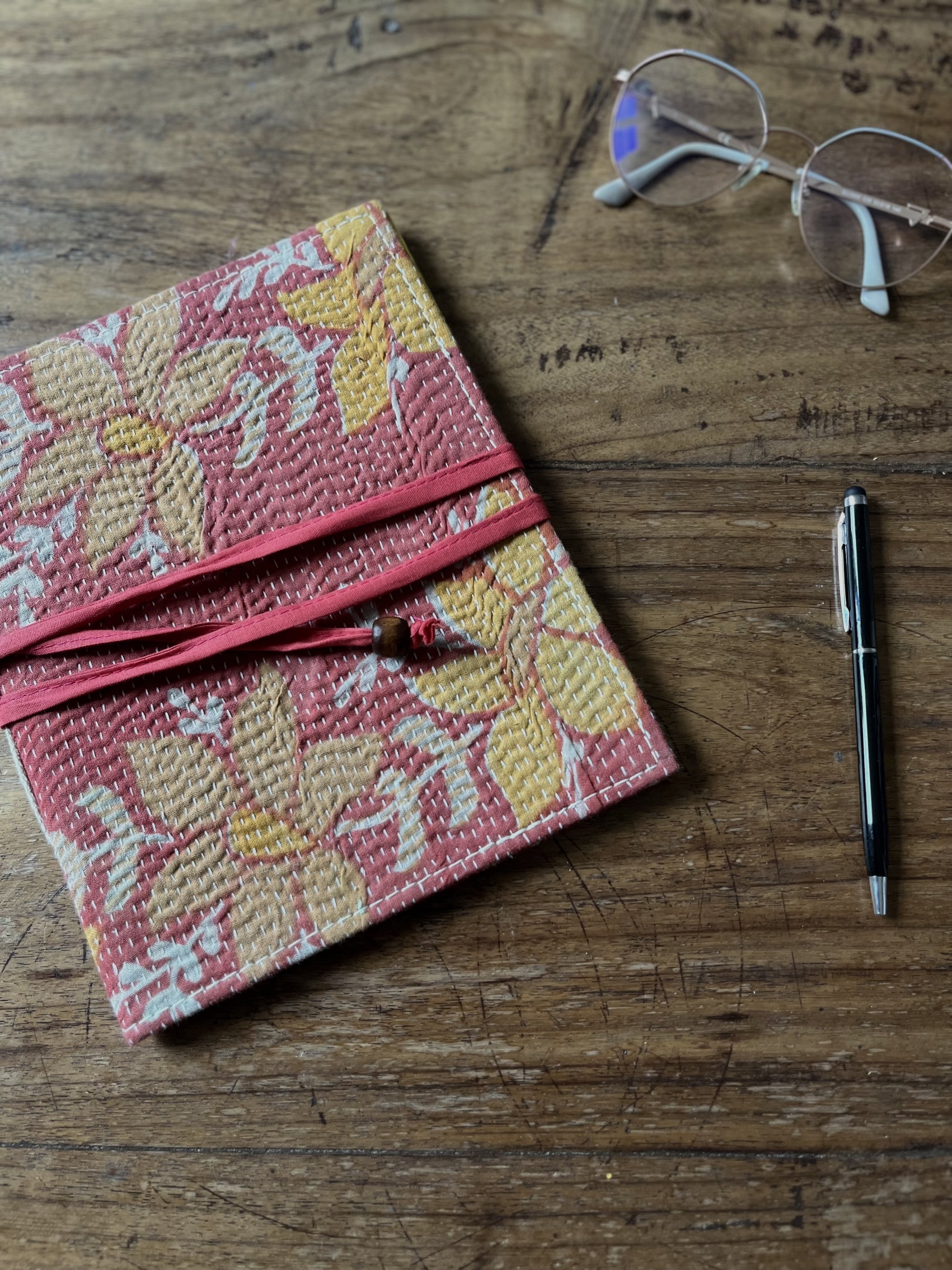 Note book Kantha PASTEL