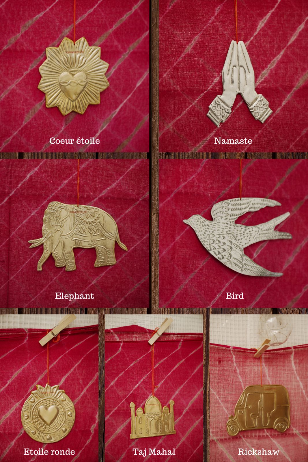 Décoration pampille Ankit GOLD