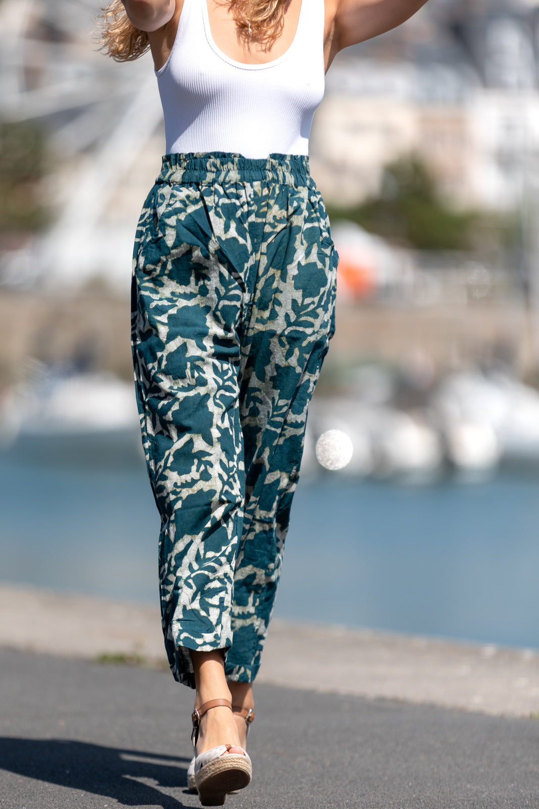 Pantalon Shibori