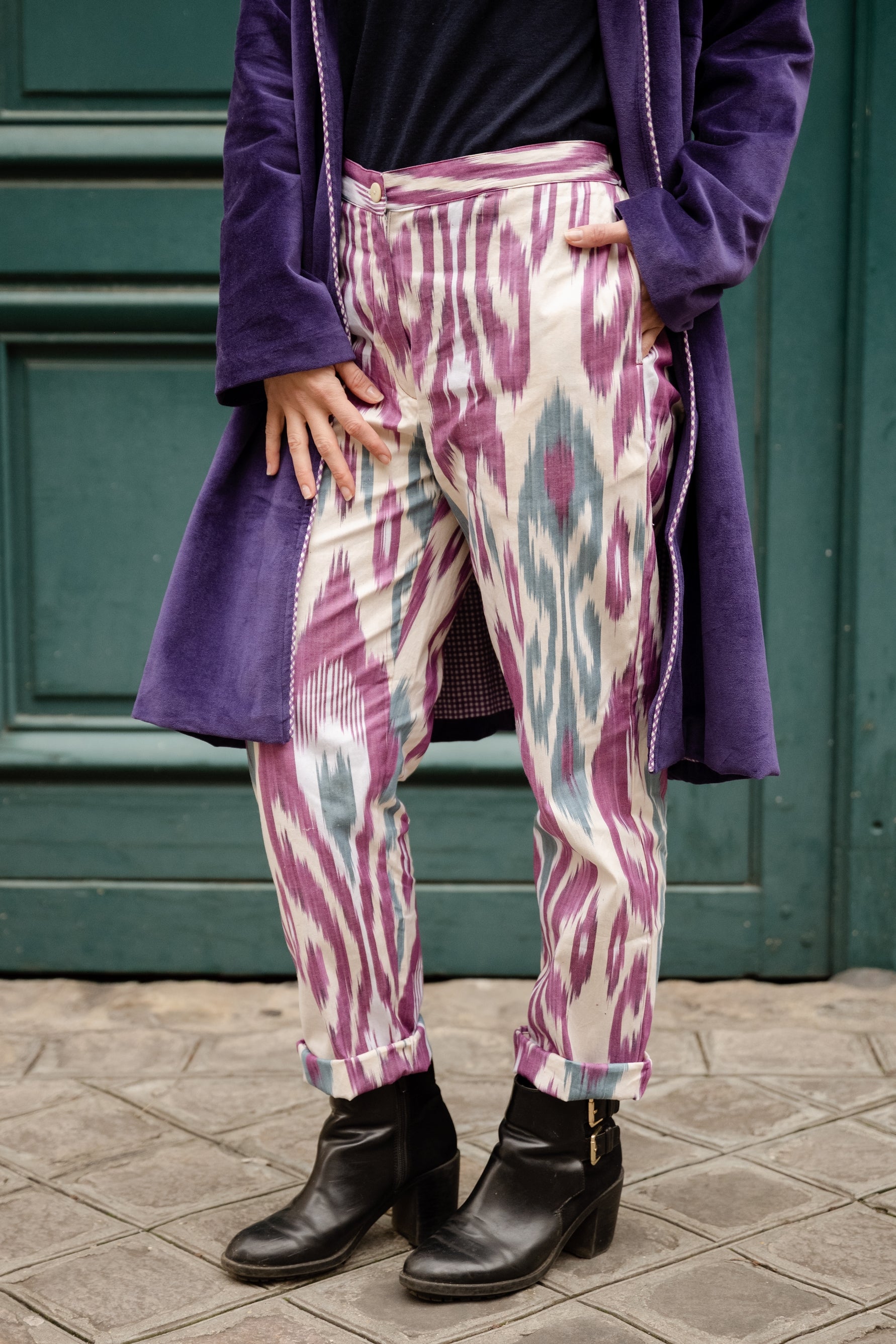 Pantalon Ikat