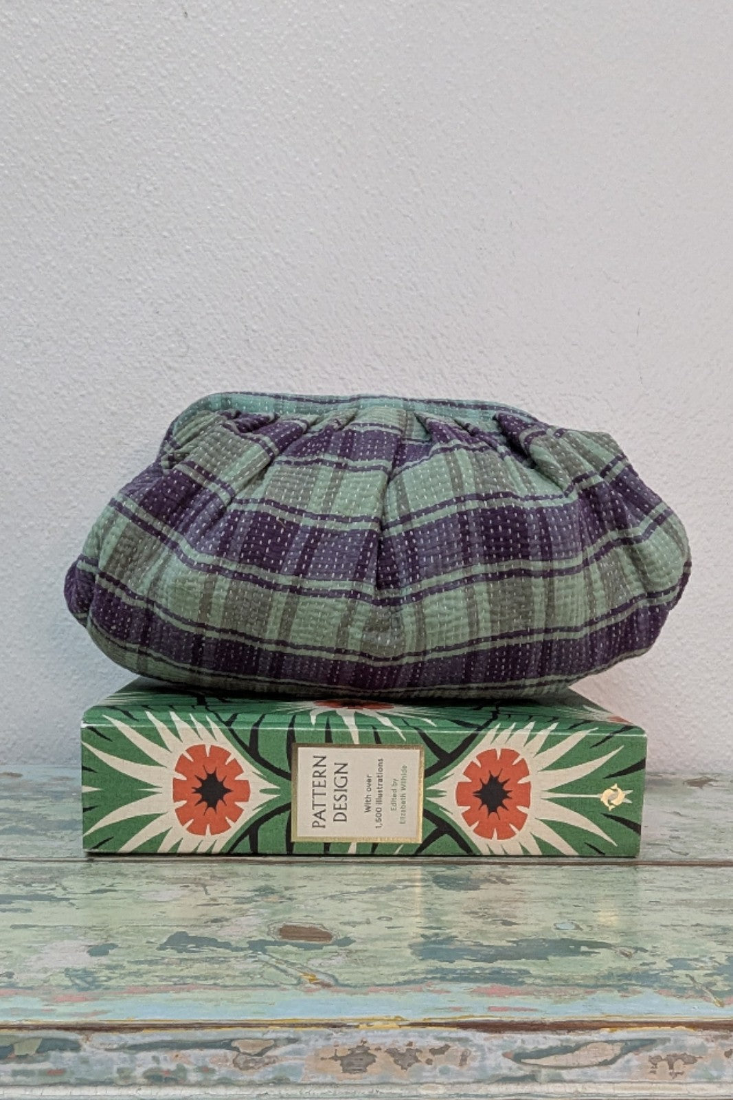 Pochette clip Kantha TAKDAH