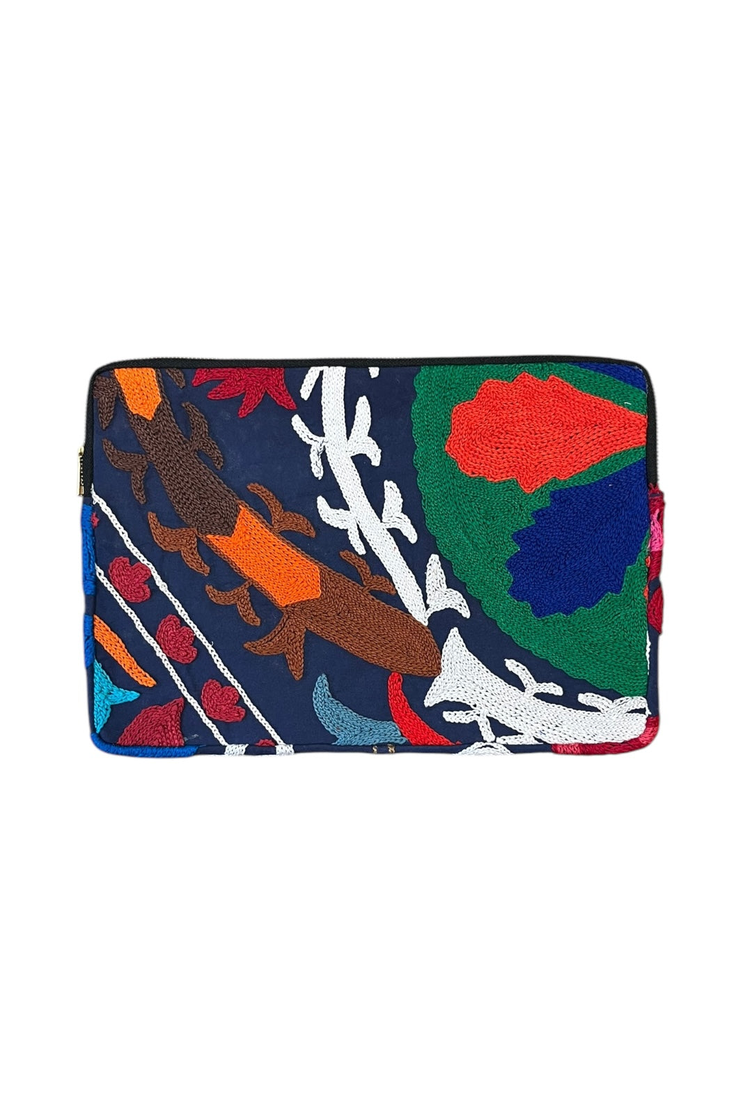 Pochette Ordinateur Suzani 13 POUCES BLEU MARINE