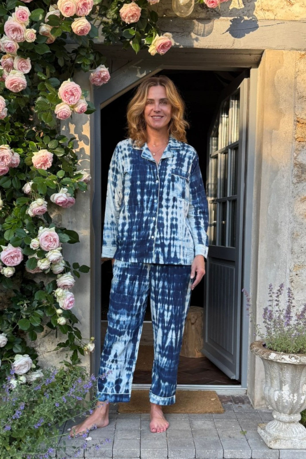 Pyjama Jaipur Curiosity Lab x Love And Let Dye INDIGO