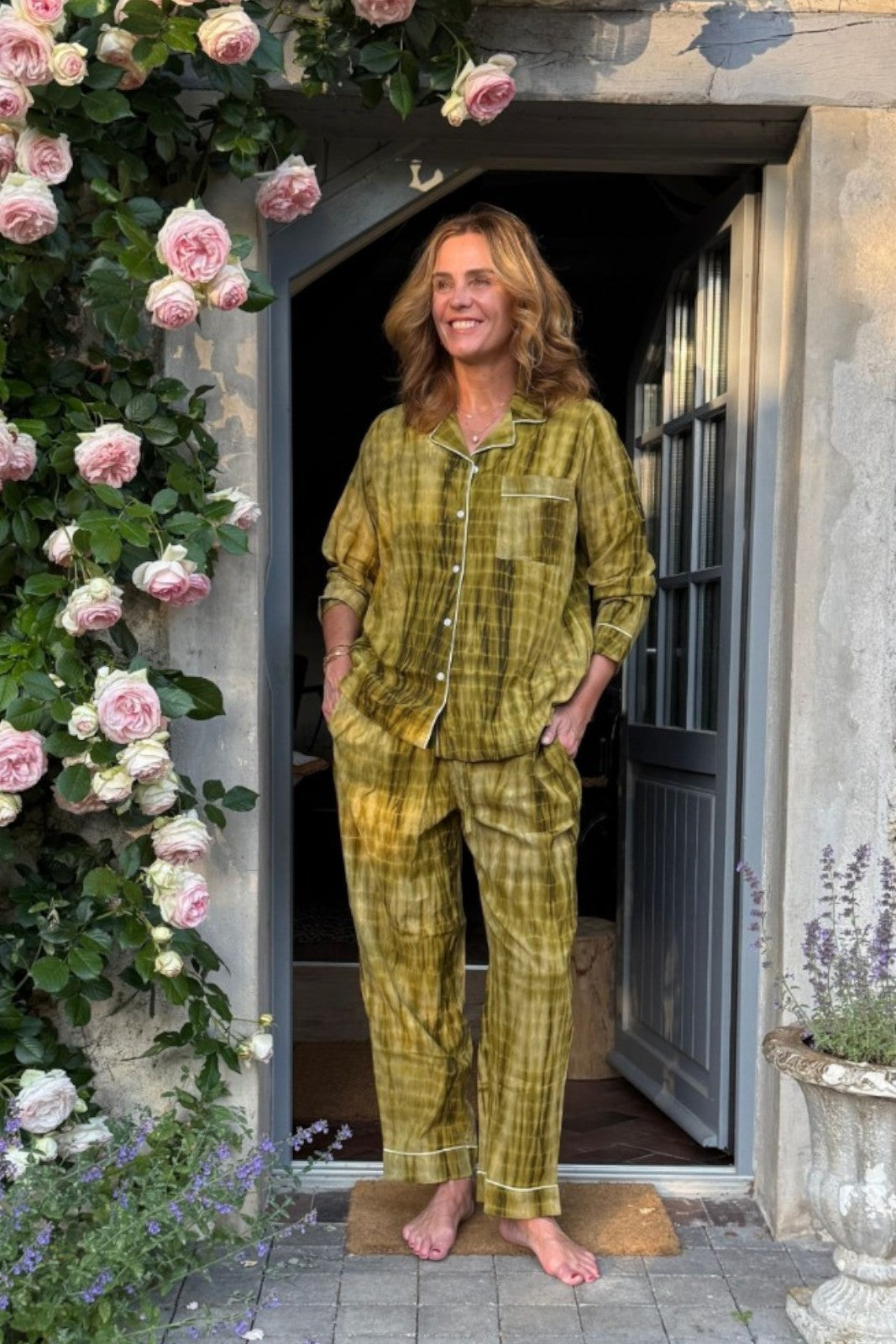 Pyjama Jaipur Curiosity Lab x Love And Let Dye TURMERIC