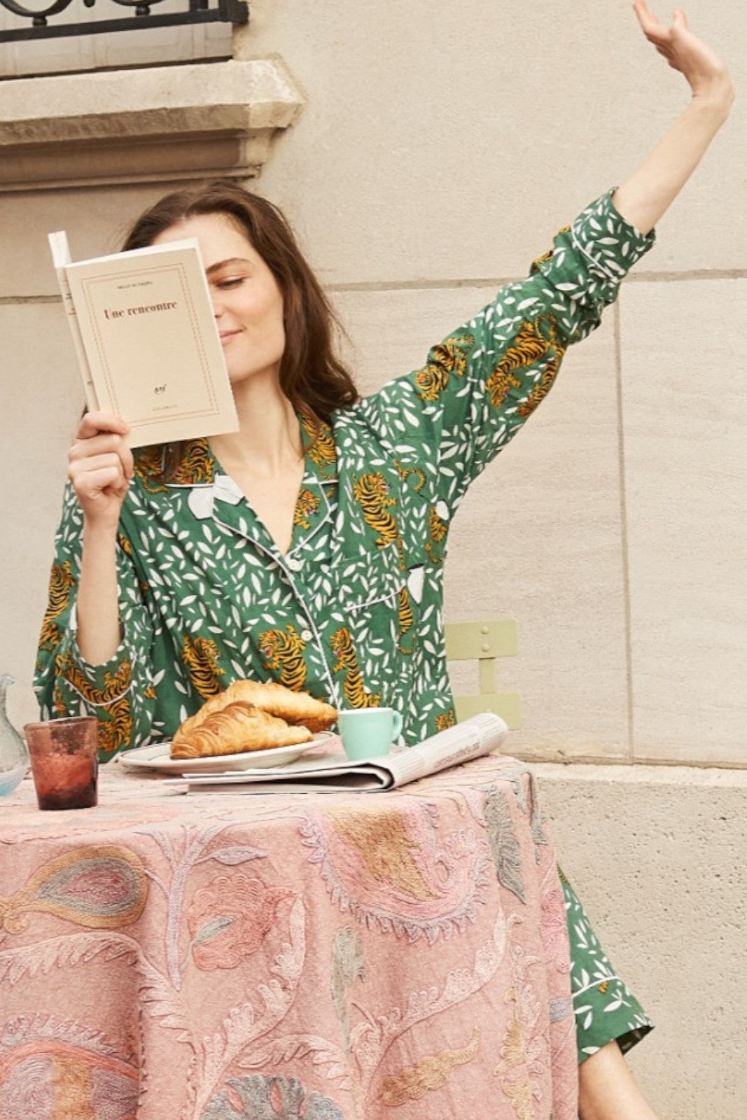 pyjama mandu bagheera coton indien