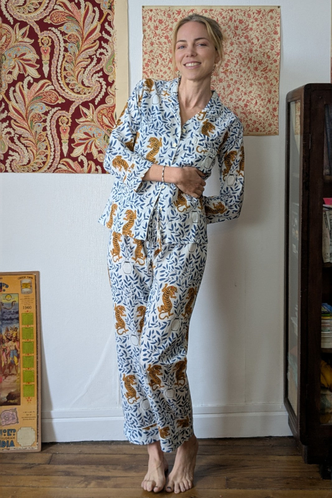 Pyjama Bagheera BLANC