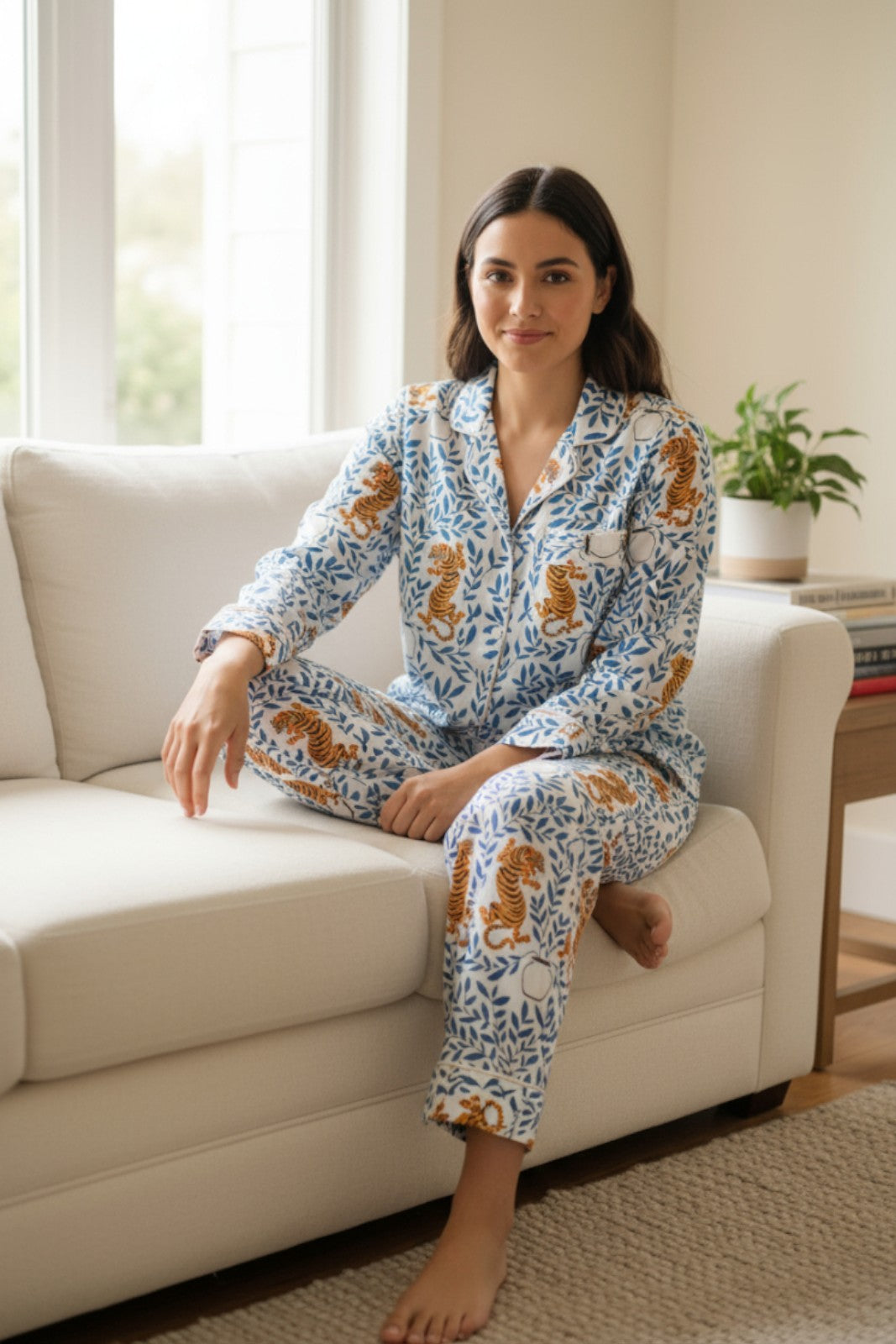 pyjama mandu bagheera coton indien