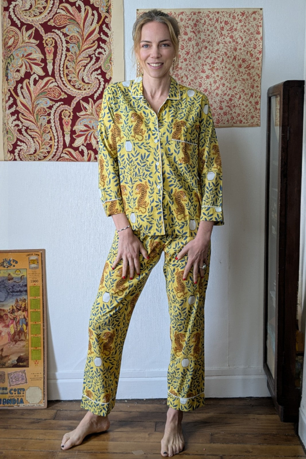 Pyjama Bagheera JAUNE