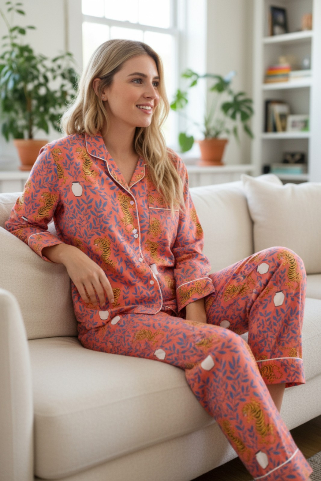 pyjama mandu bagheera coton indien