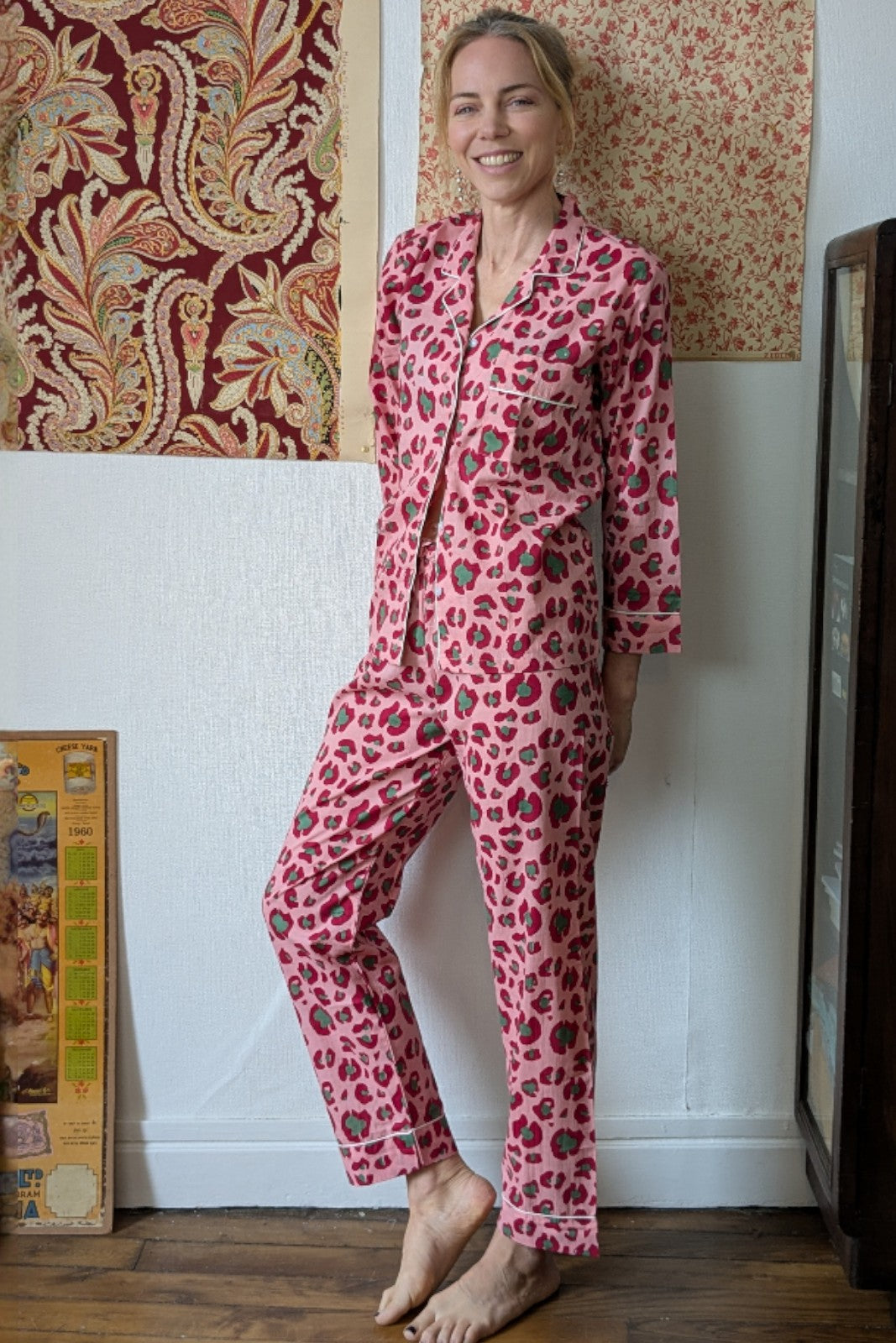 Pyjama Léopard ROSE