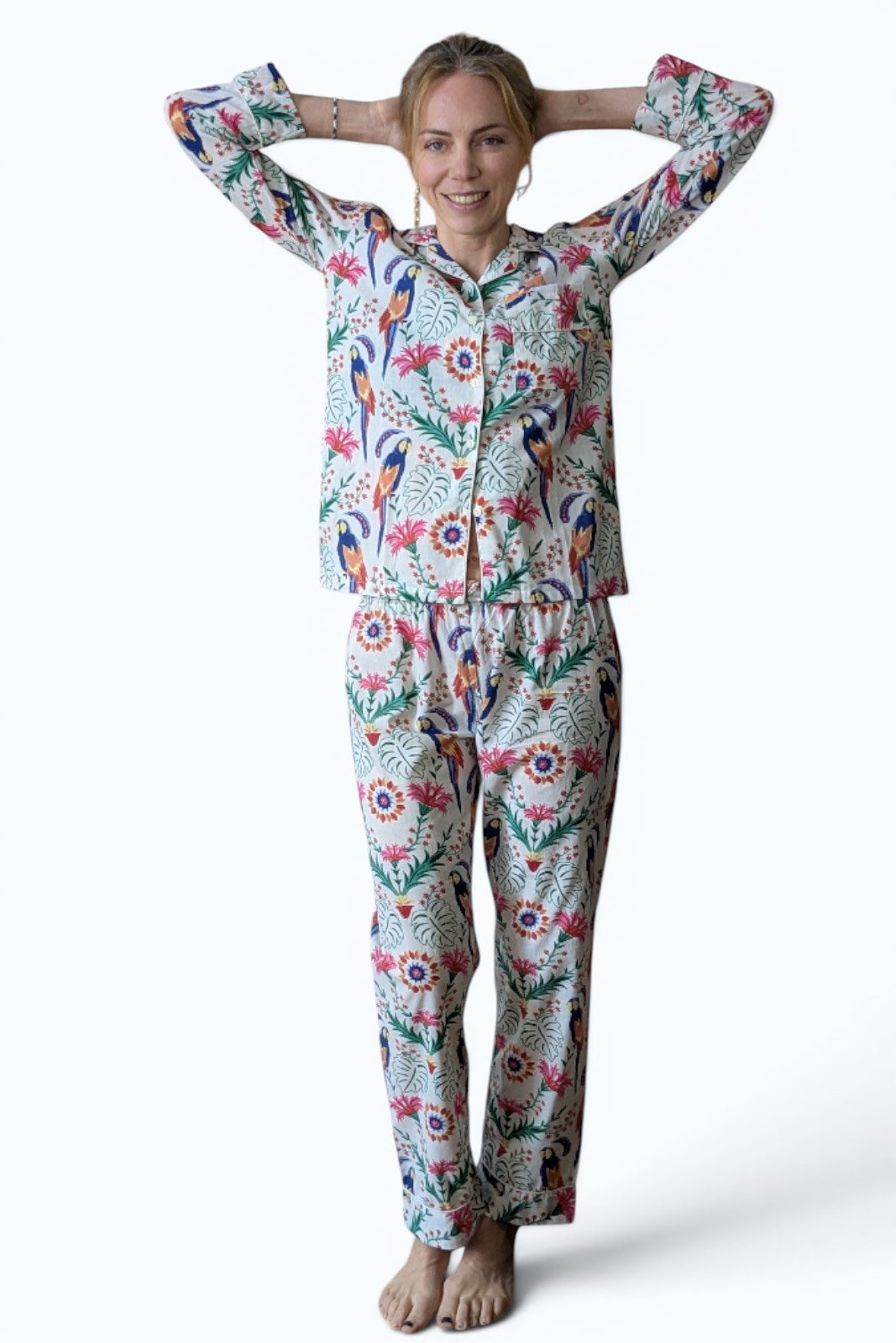 Pyjama Parrot WHITE