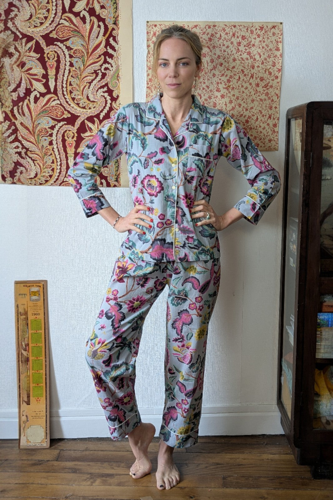 Pyjama Vintage GRIS