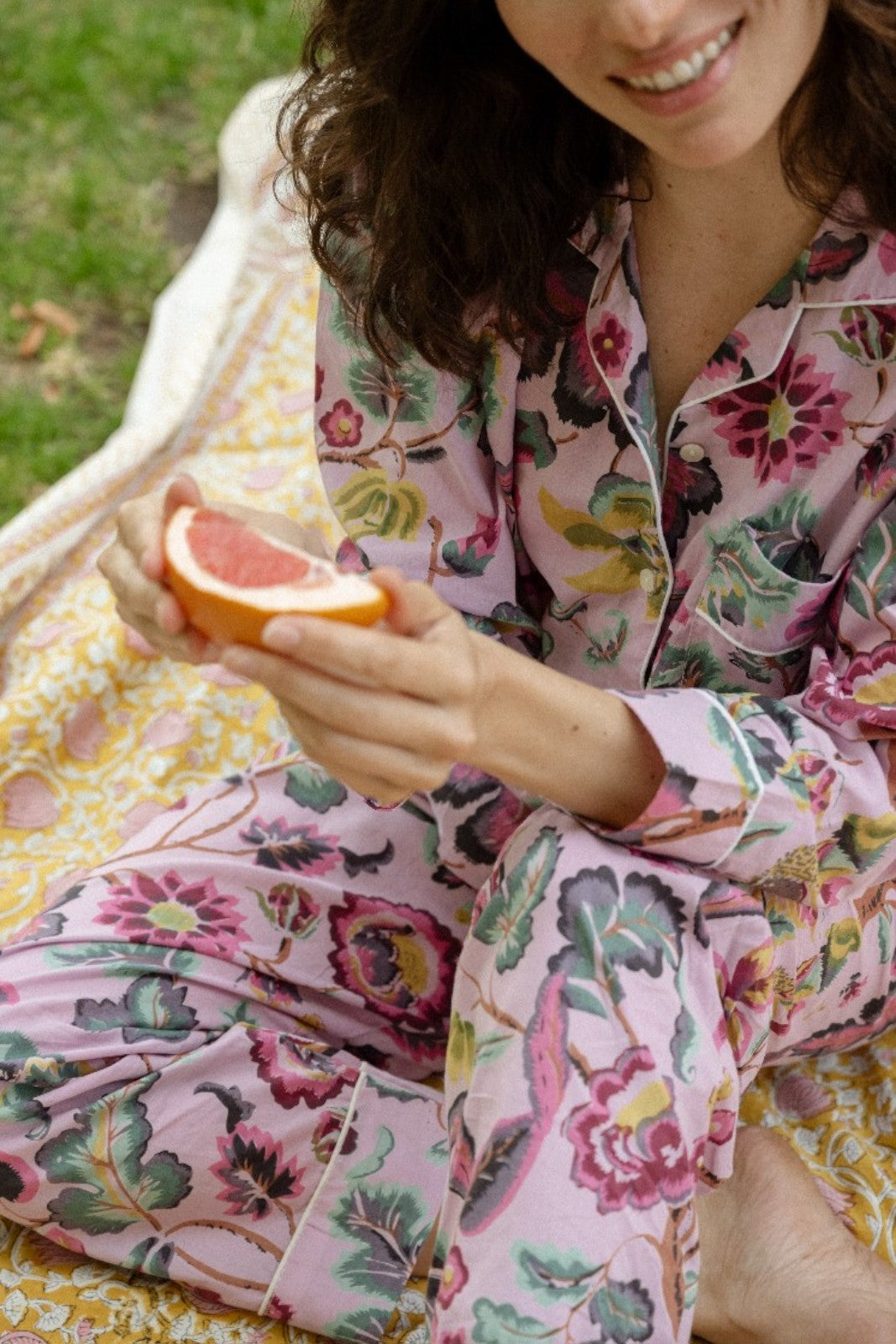 pyjama mandu vintage coton indien