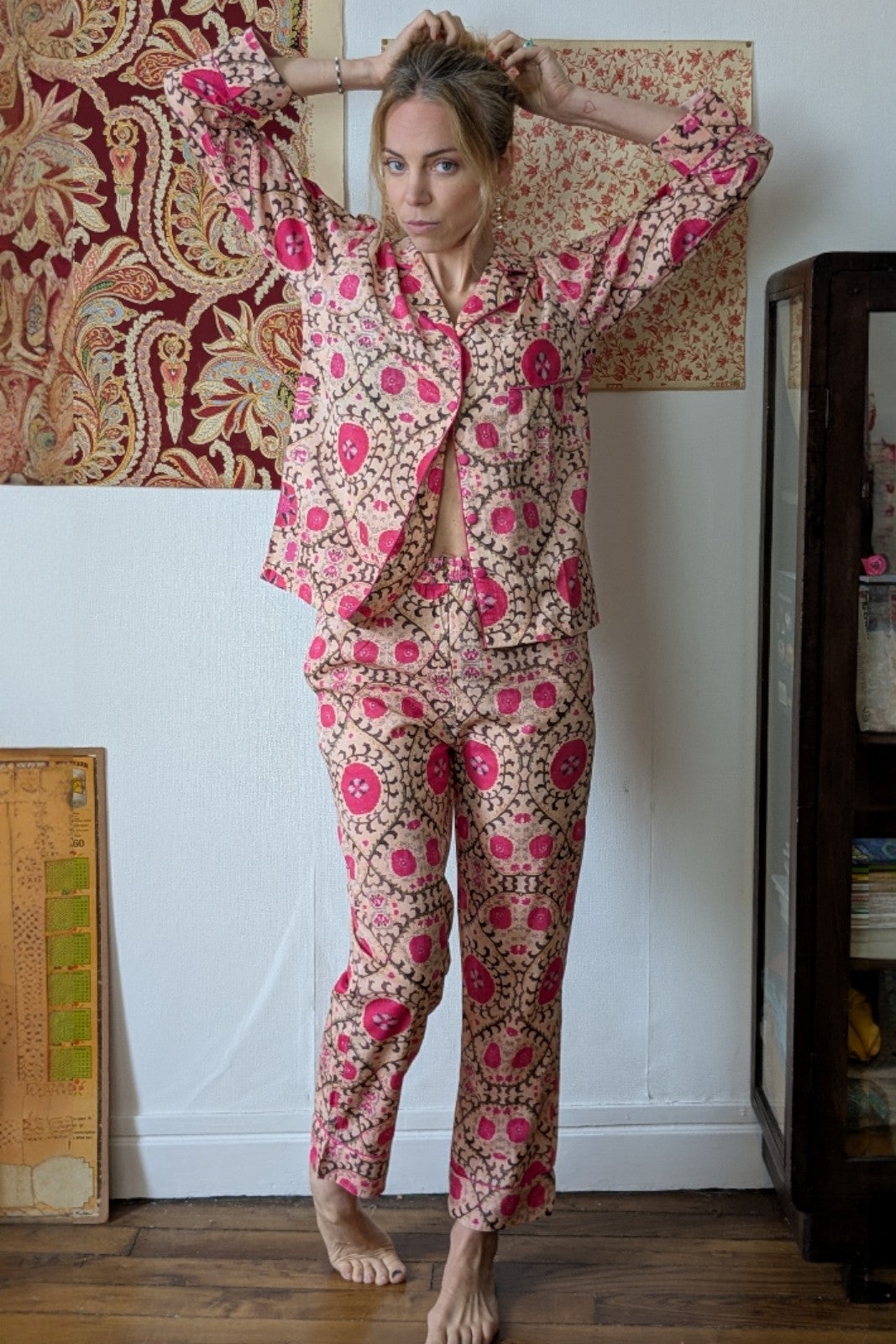 pyjama samarcande coton indien