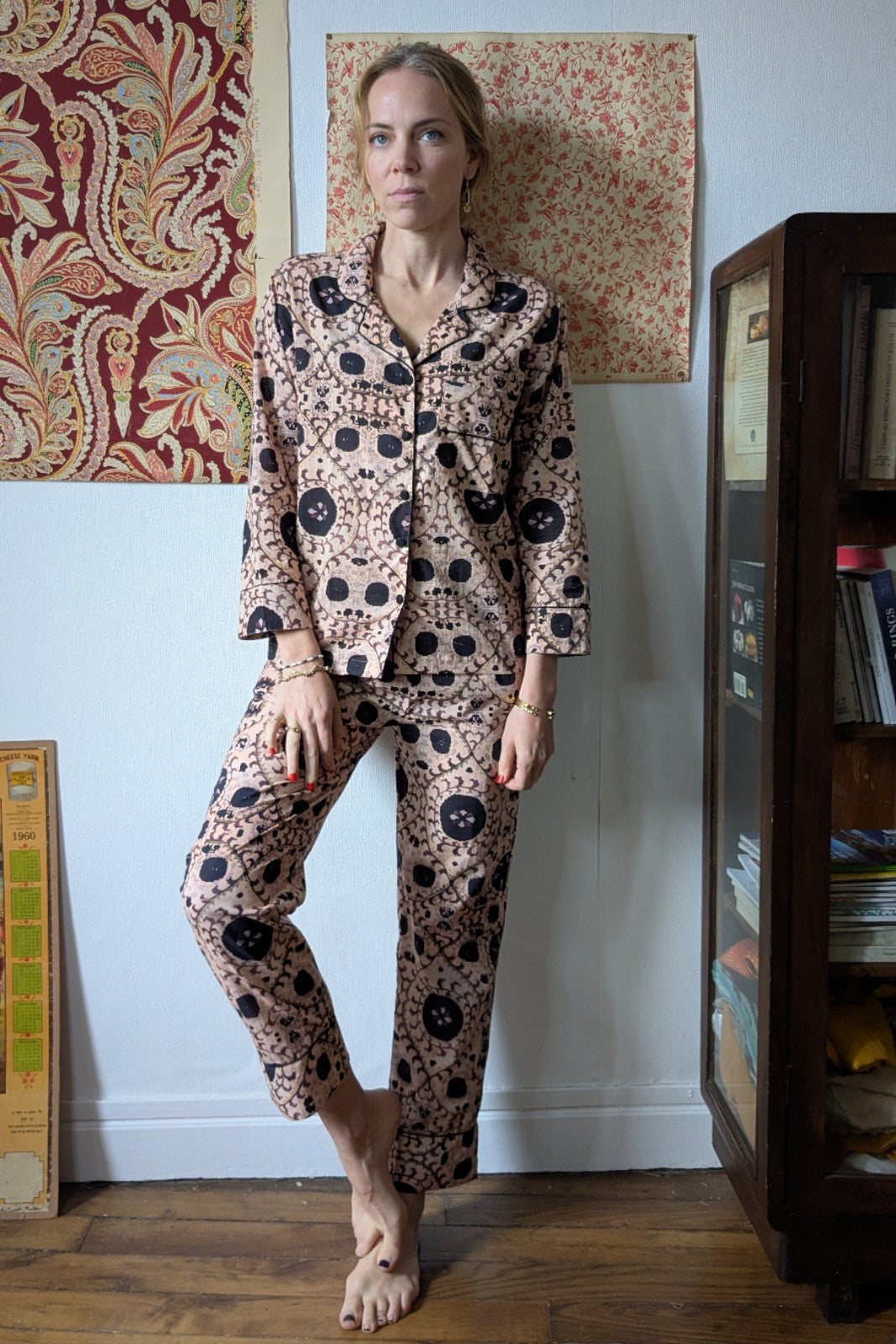 pyjama samarcande coton indien