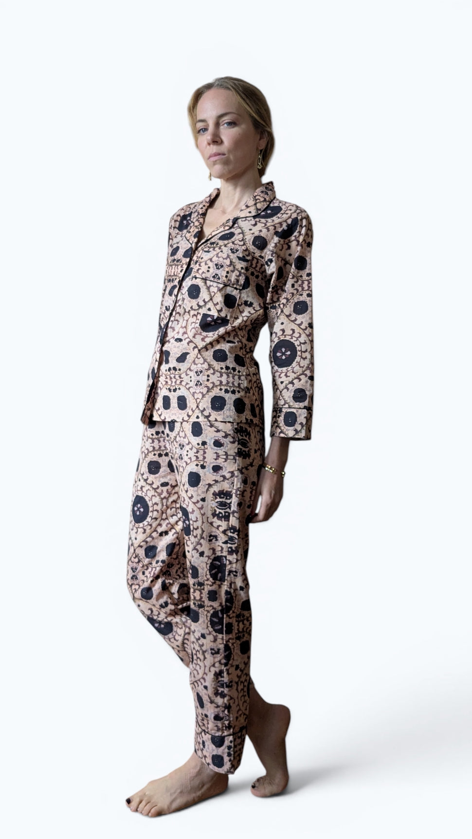Pyjama Samarcande SUZANI NOIR