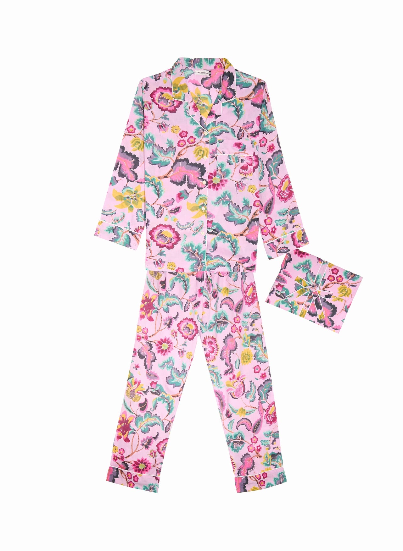 pyjama set mandu coton indien