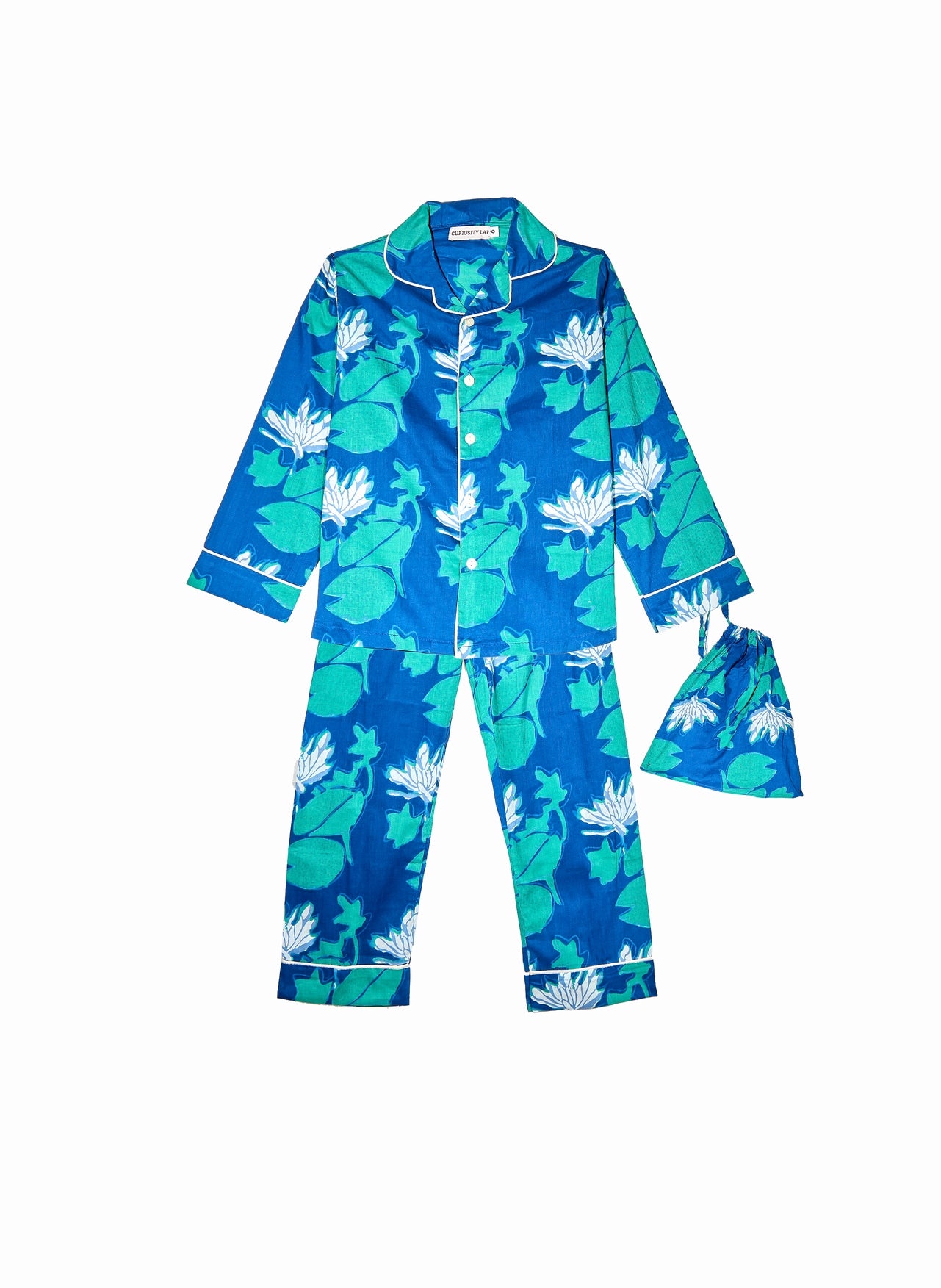 Pyjama Set Mandu Kids LILI BLEU