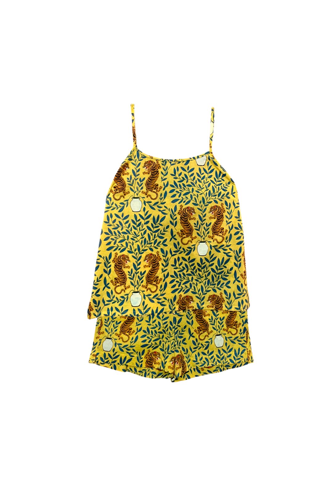 Pyjama short Mandu BAGHEERA JAUNE