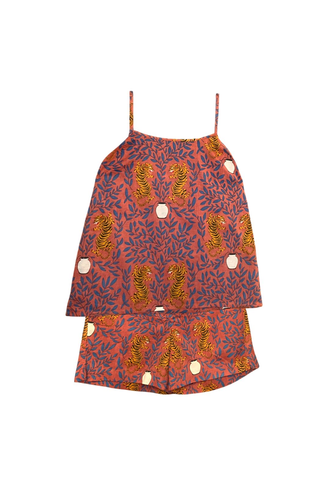 pyjama short mandu coton indien