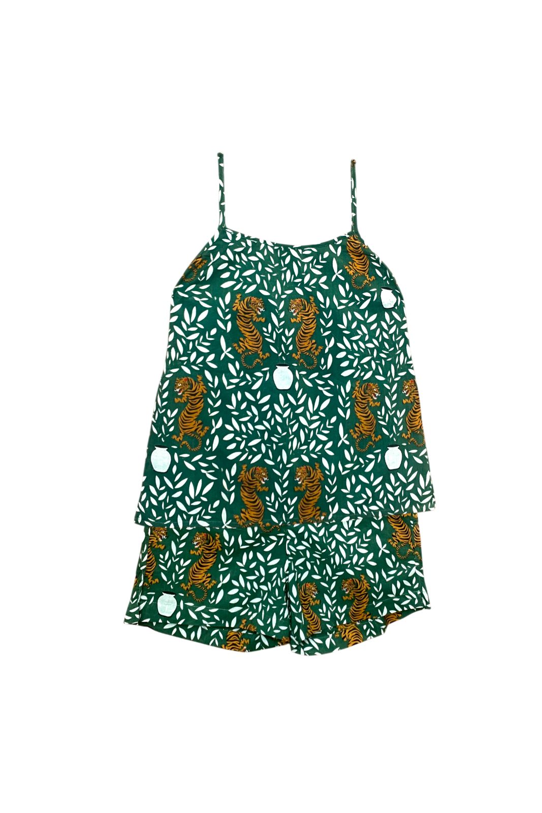 Pyjama short Mandu BAGHEERA VERT