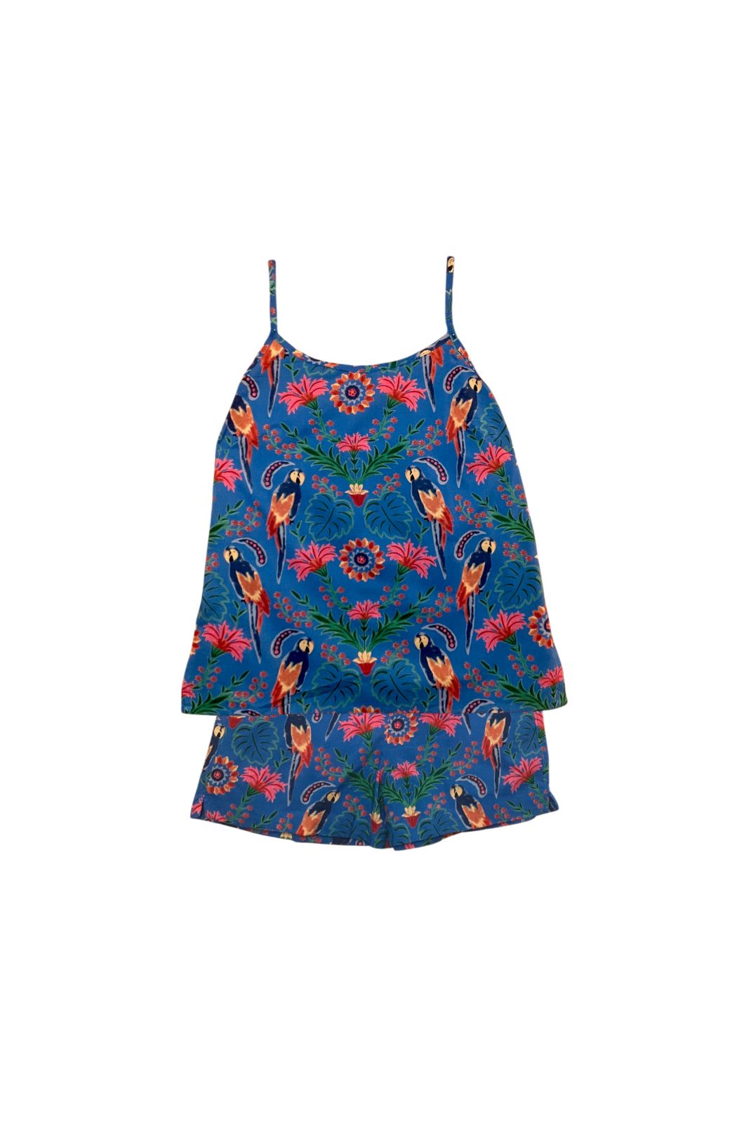 Pyjama short Mandu PARROT BLUE