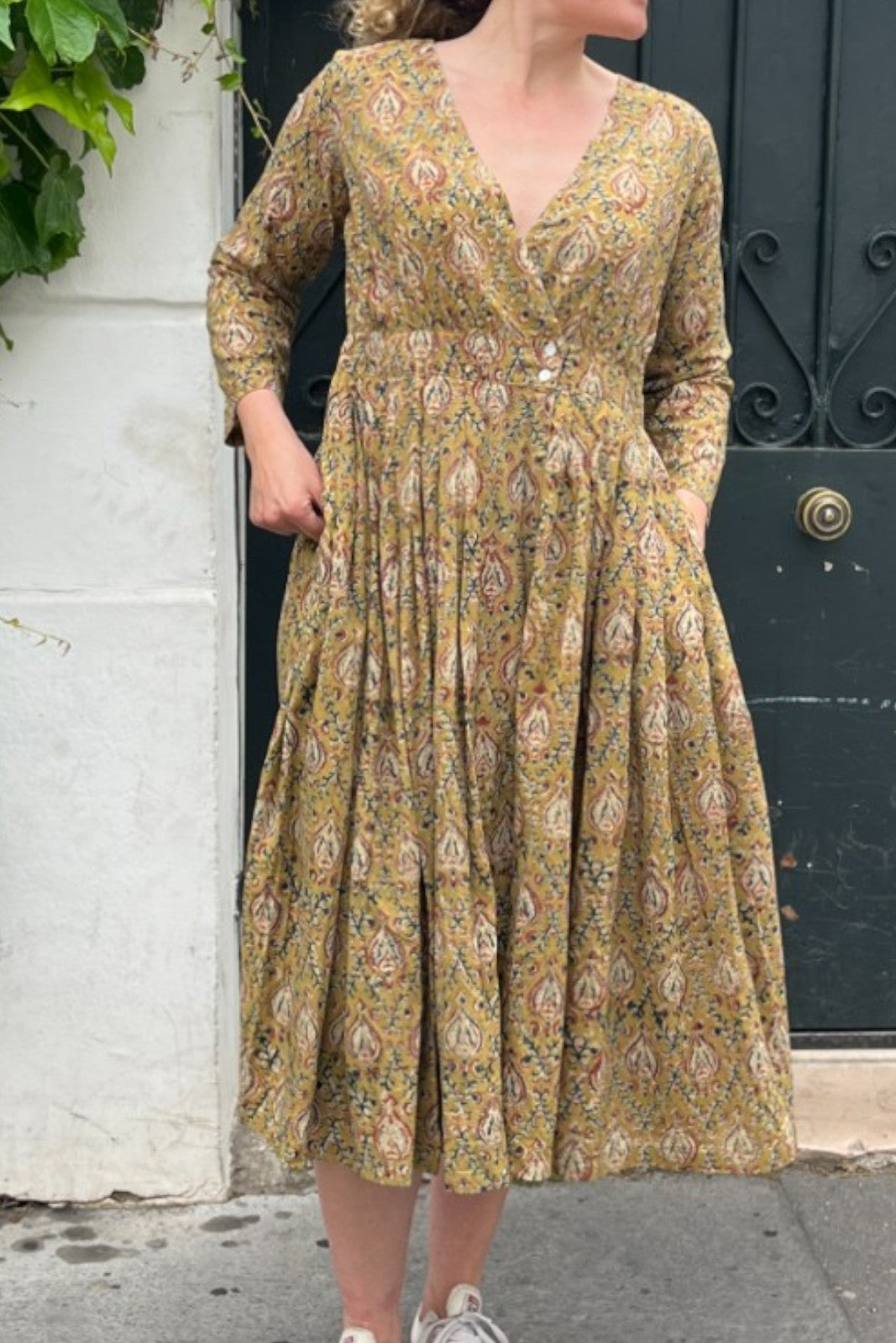 robe ama coton indien