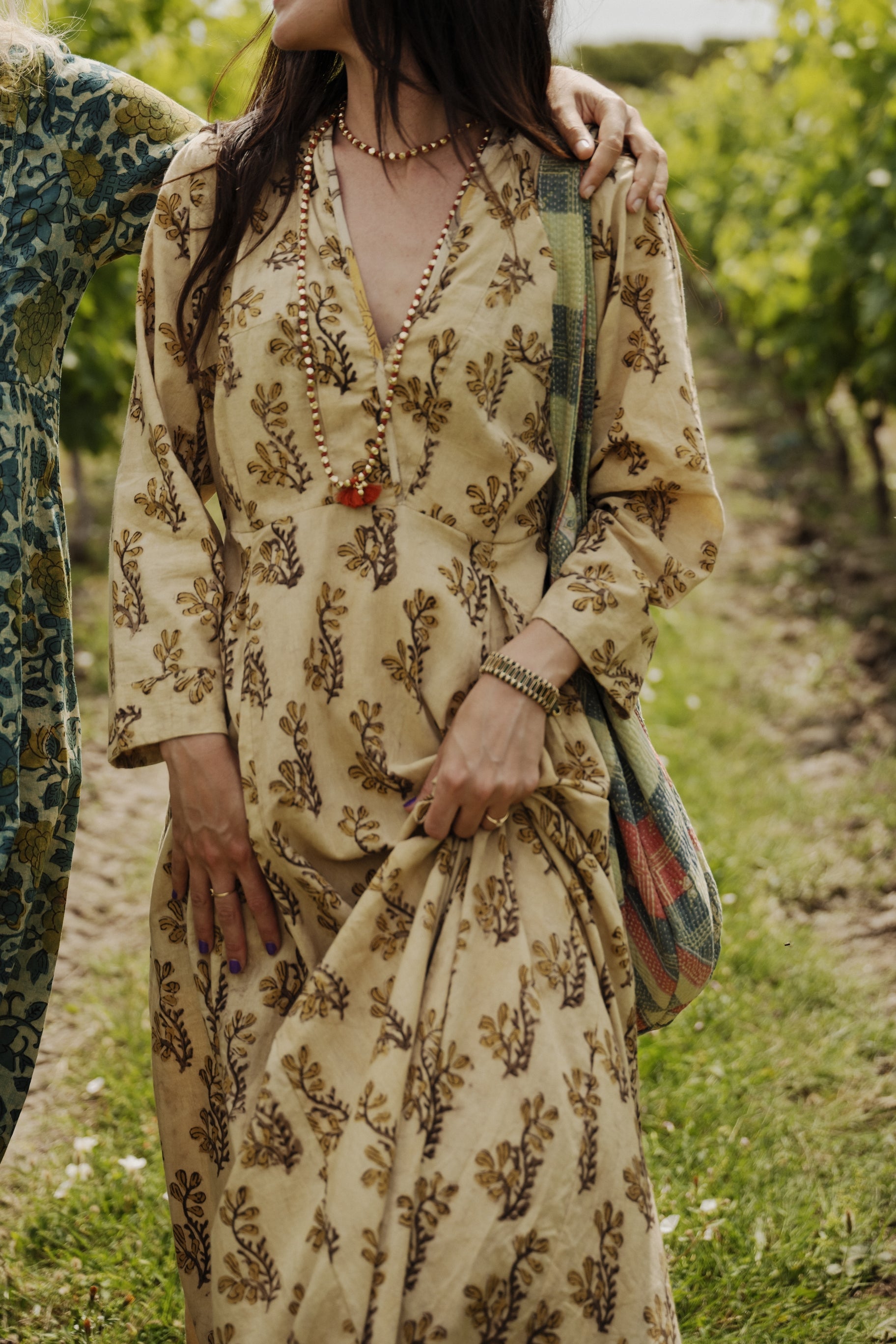 robe ashwarya coton indien