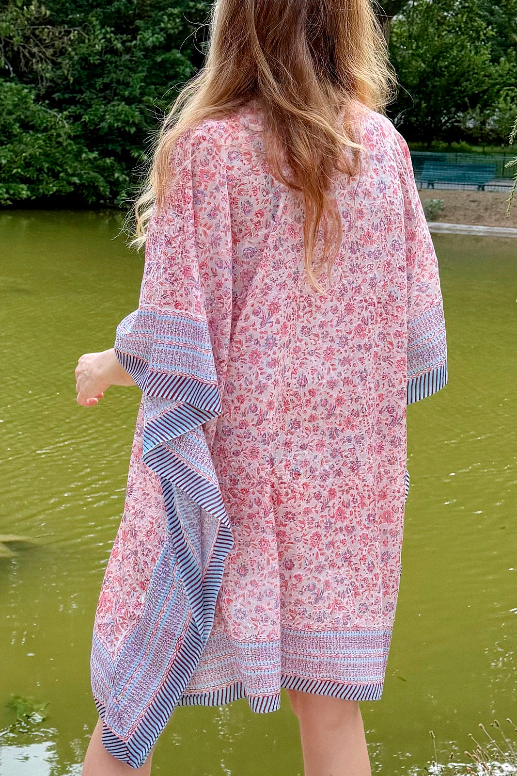 ROBE KAFTAN ROSE