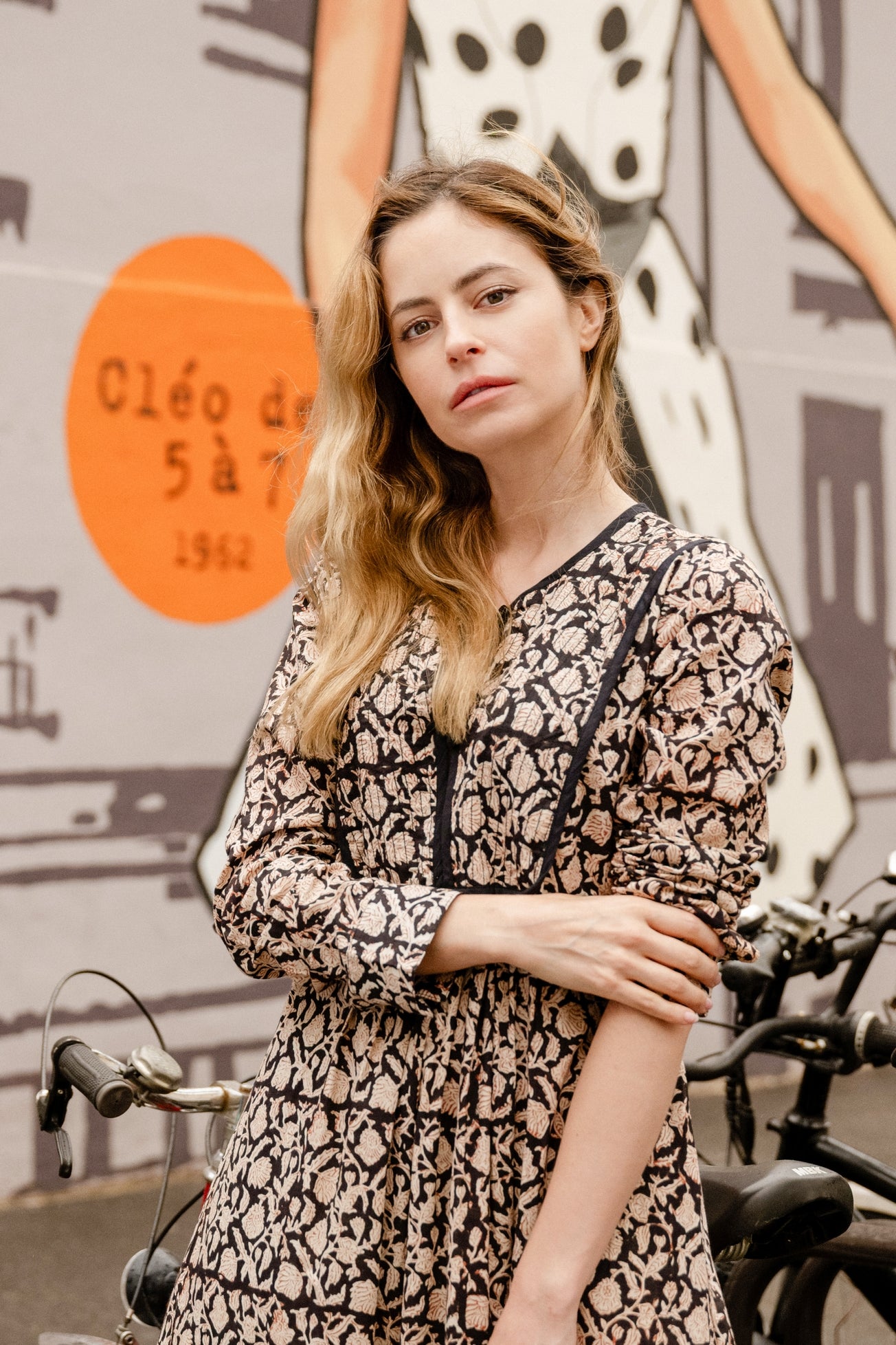 robe longue yoke coton indien