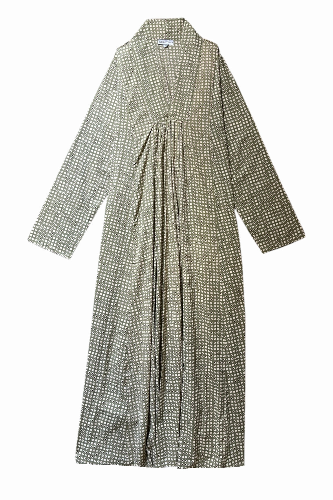 robe manche longue palladio coton indien