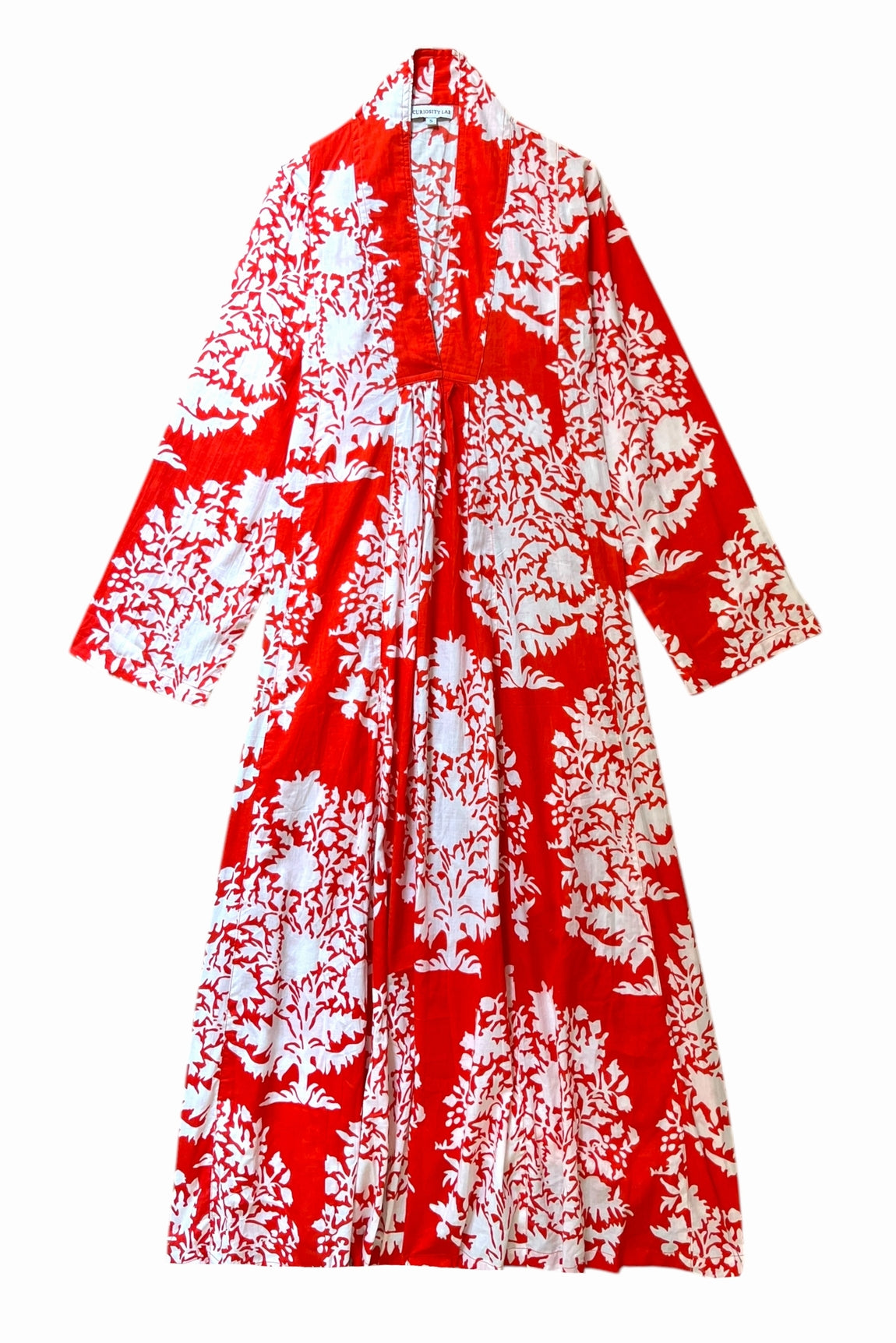 robe manche longue palladio coton indien