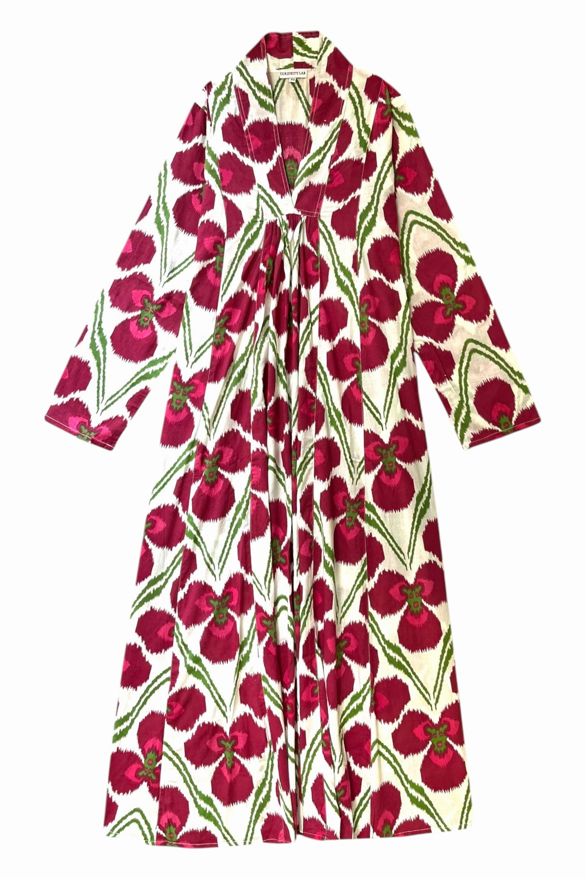 robe manche longue palladio coton indien