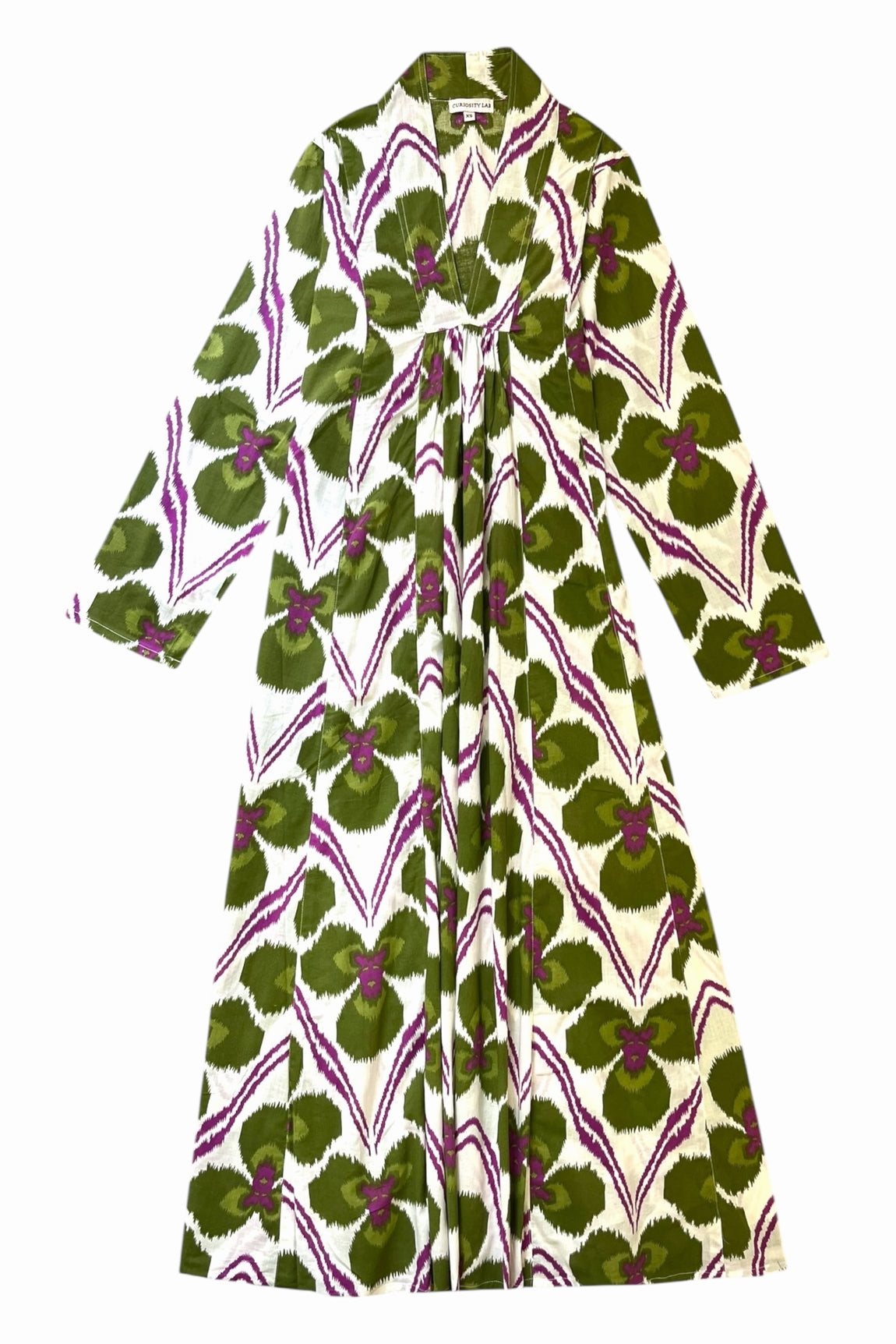 robe manche longue palladio coton indien