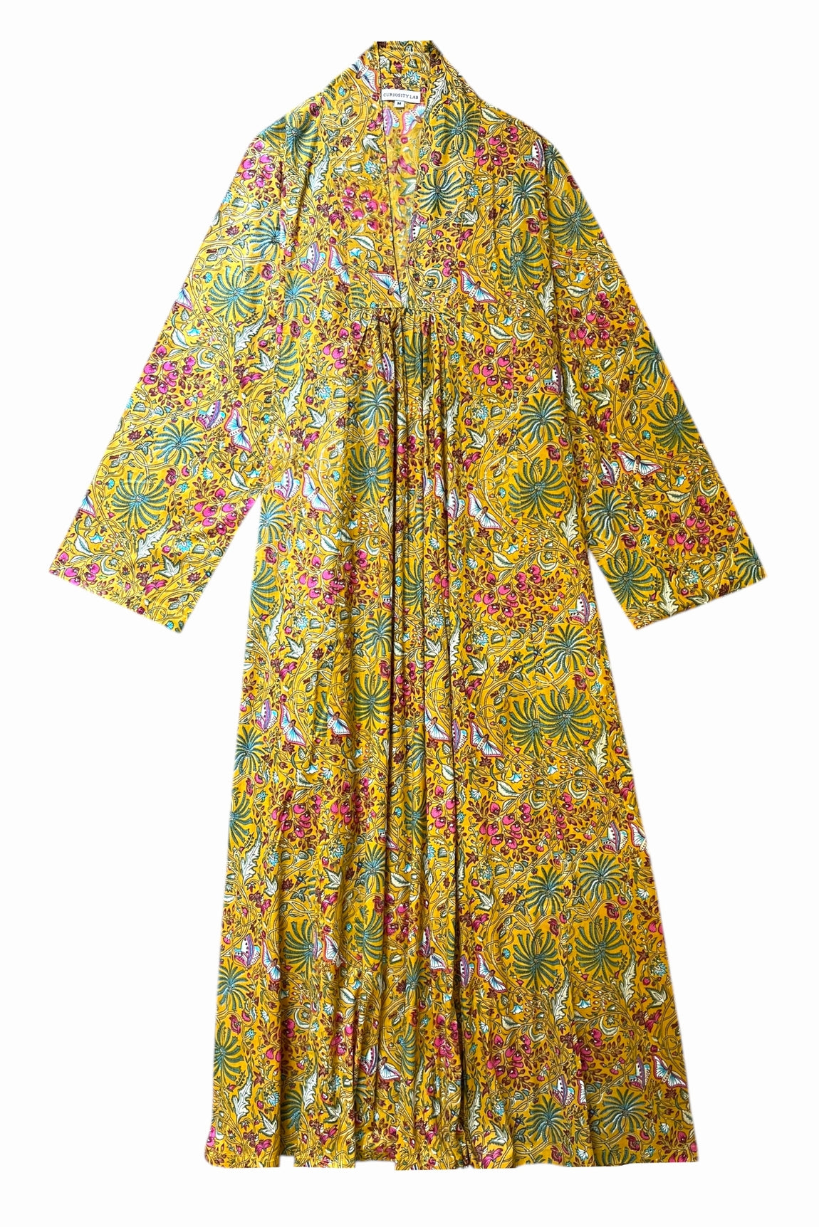 robe manche longue palladio coton indien