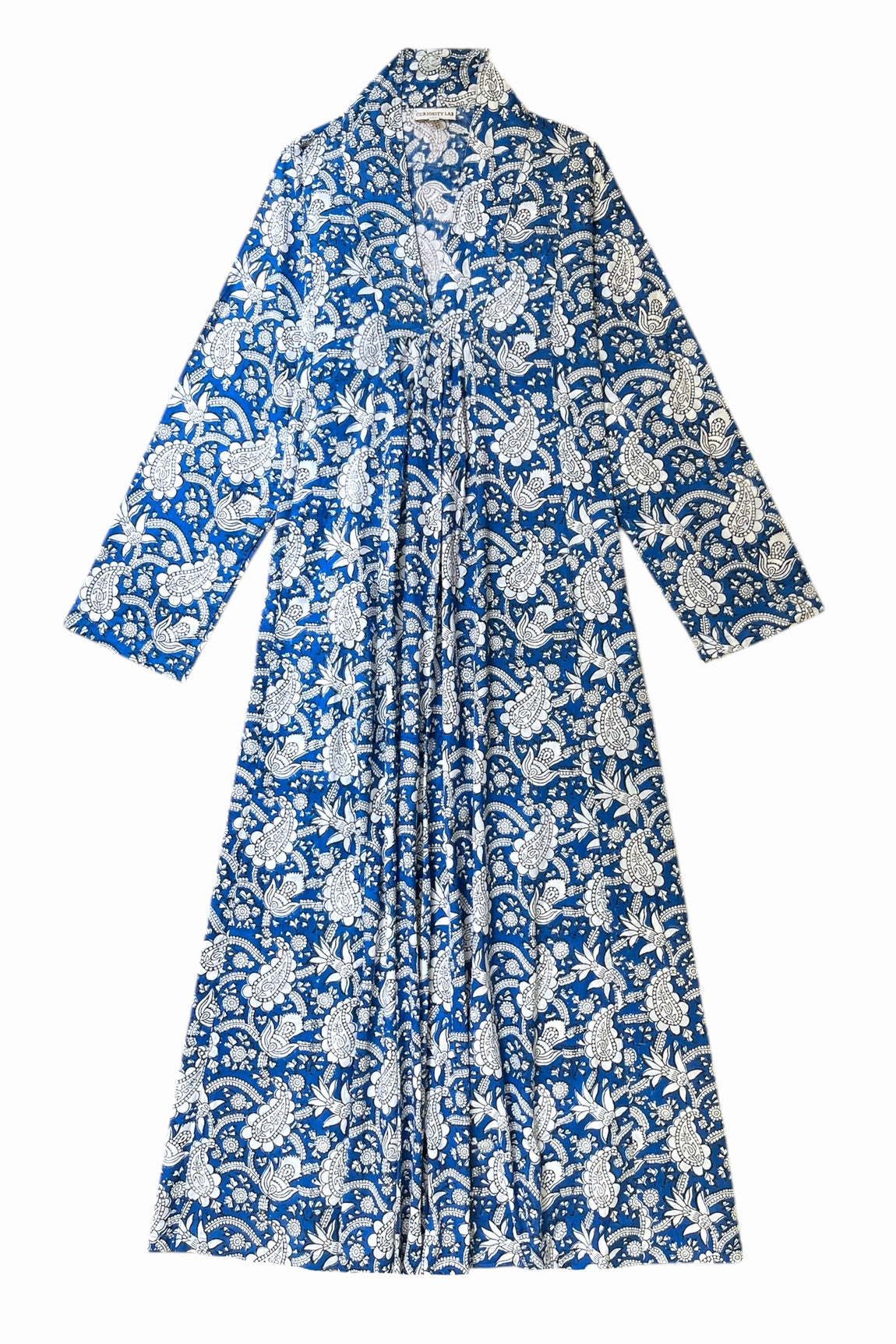 robe manche longue palladio coton indien