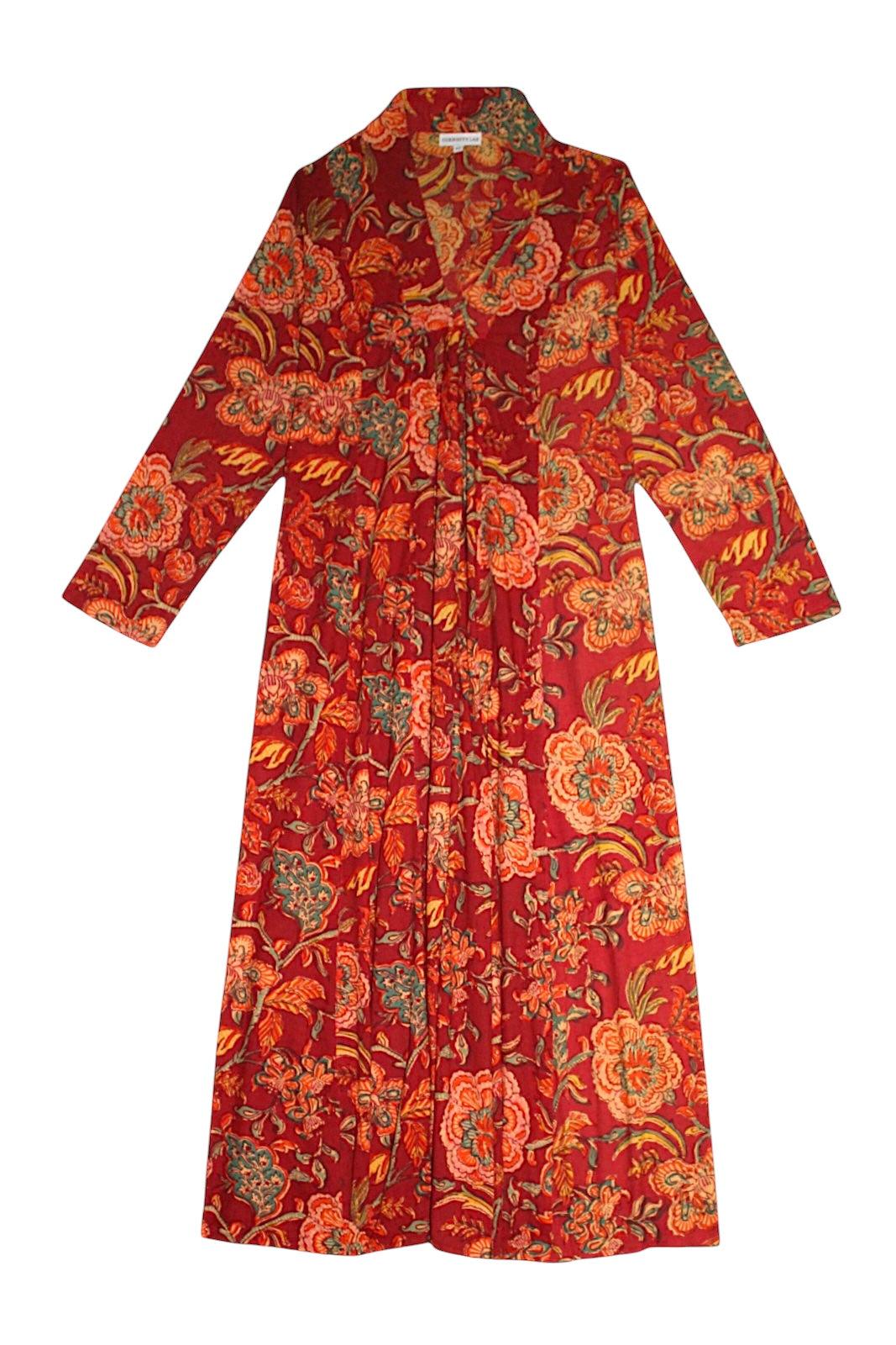 robe manche longue palladio coton indien