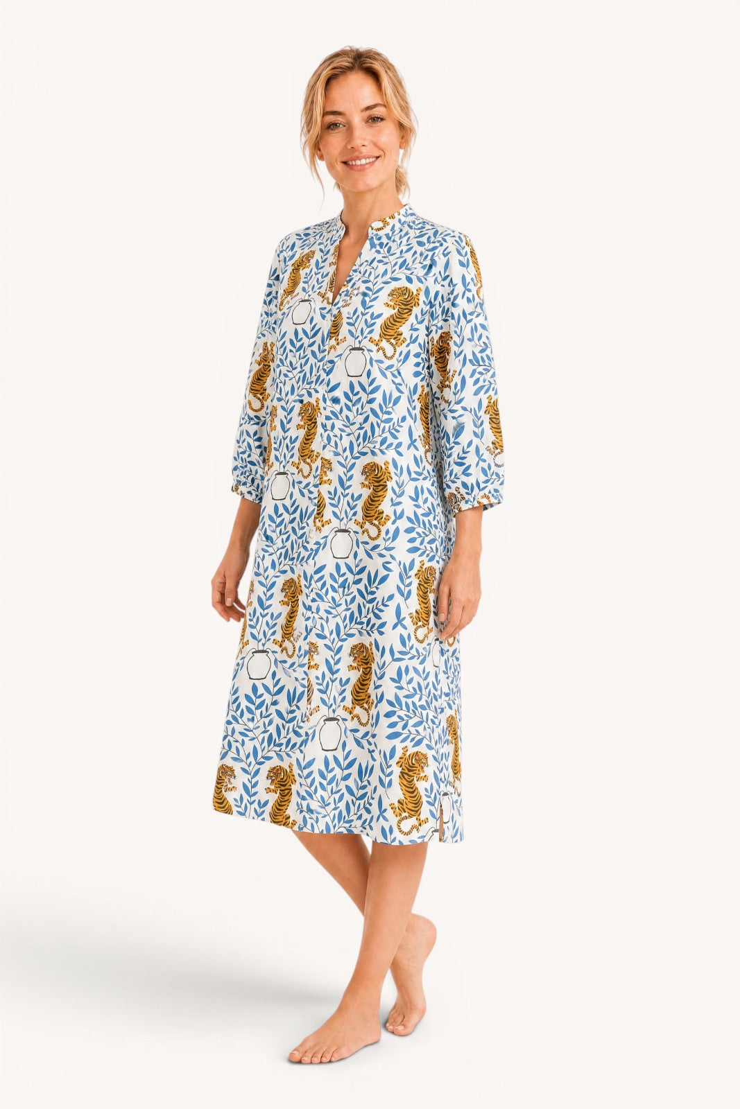 Robe Mandu BAGHEERA BLANC