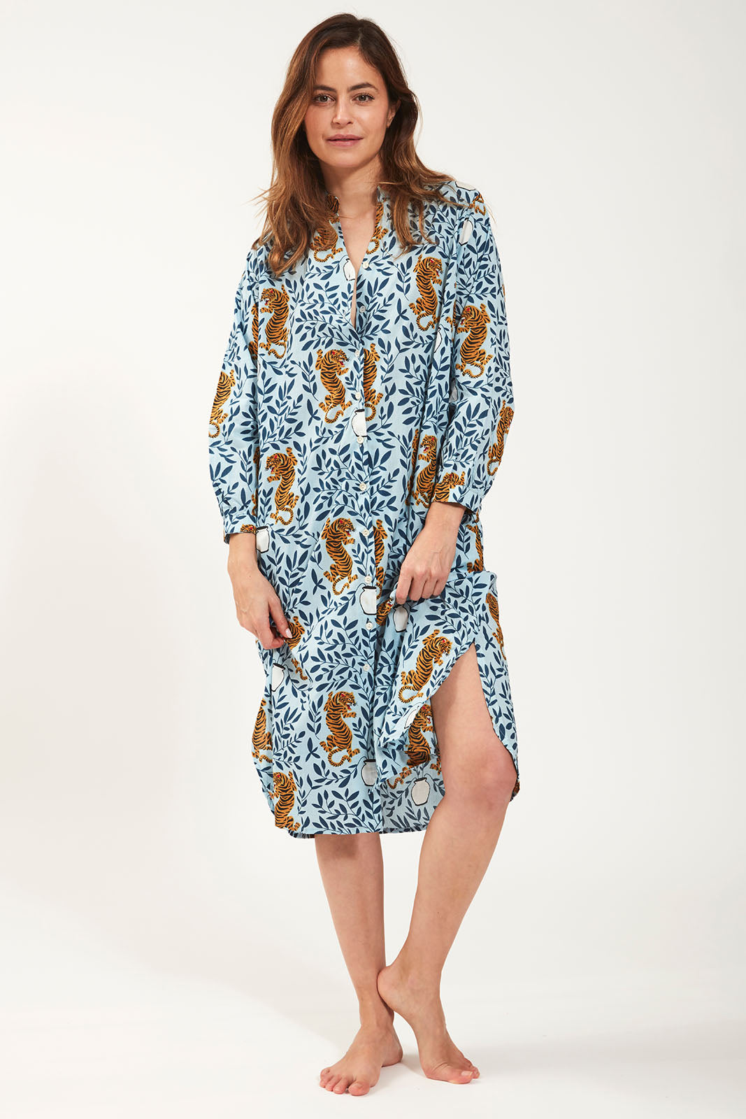 robe mandu coton indien