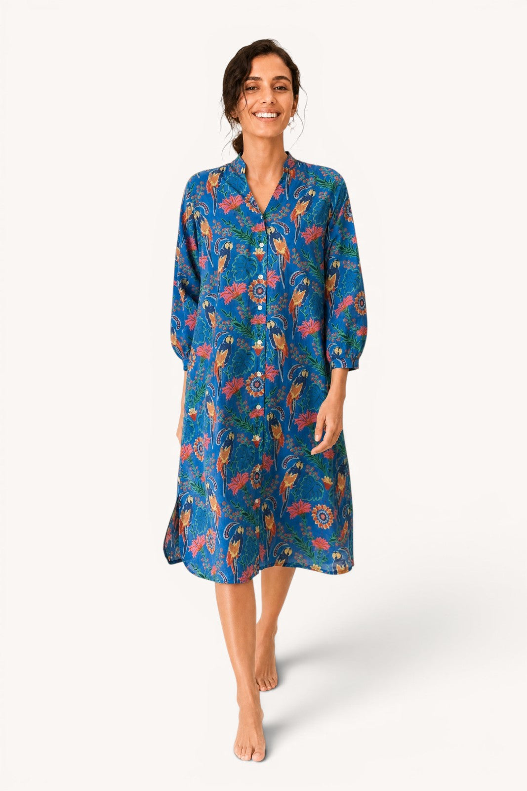 Robe Mandu PARROT BLUE