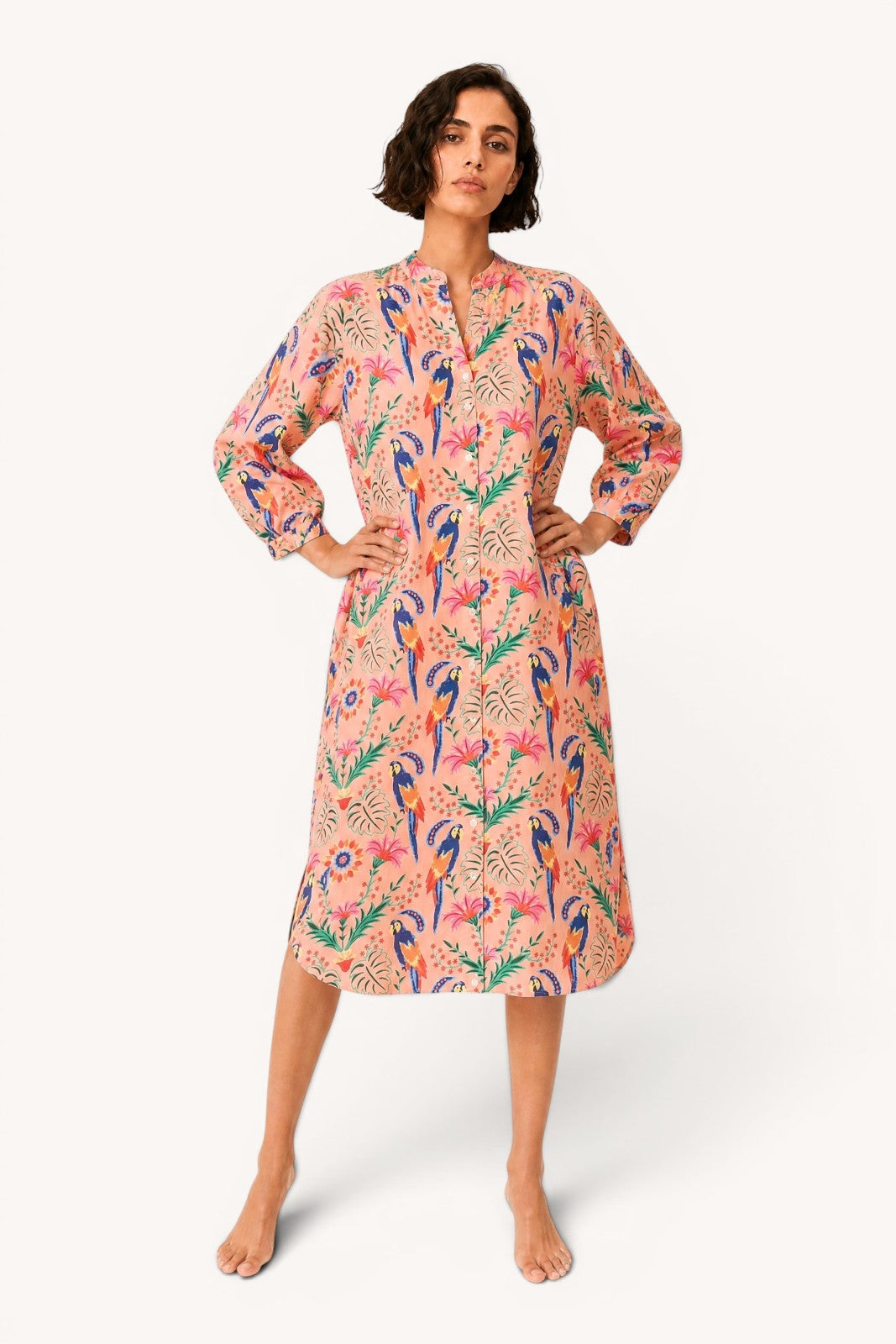 Robe Mandu PARROT PINK