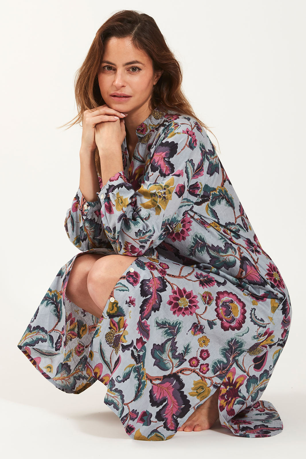 robe mandu coton indien