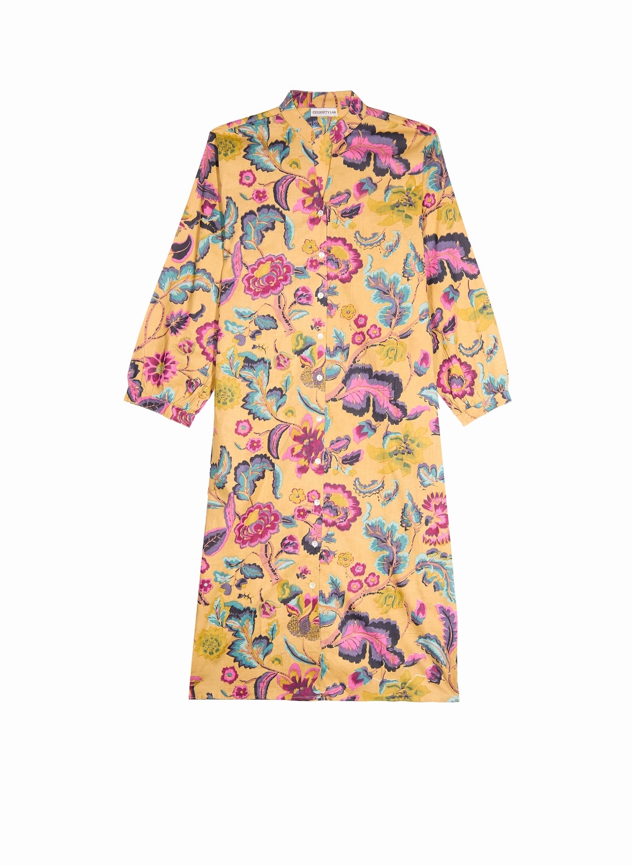 Robe Mandu VINTAGE MOUTARDE